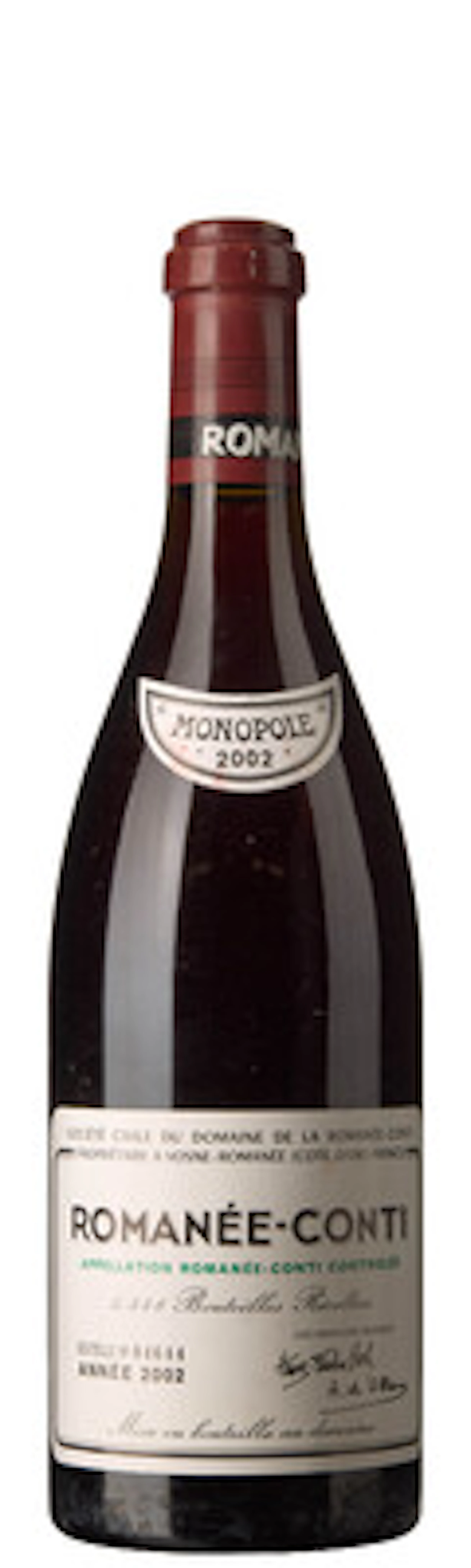 1 x Romanee-Conti Grand Cru 2002, Domaine de la Romanee-Conti (DRC)