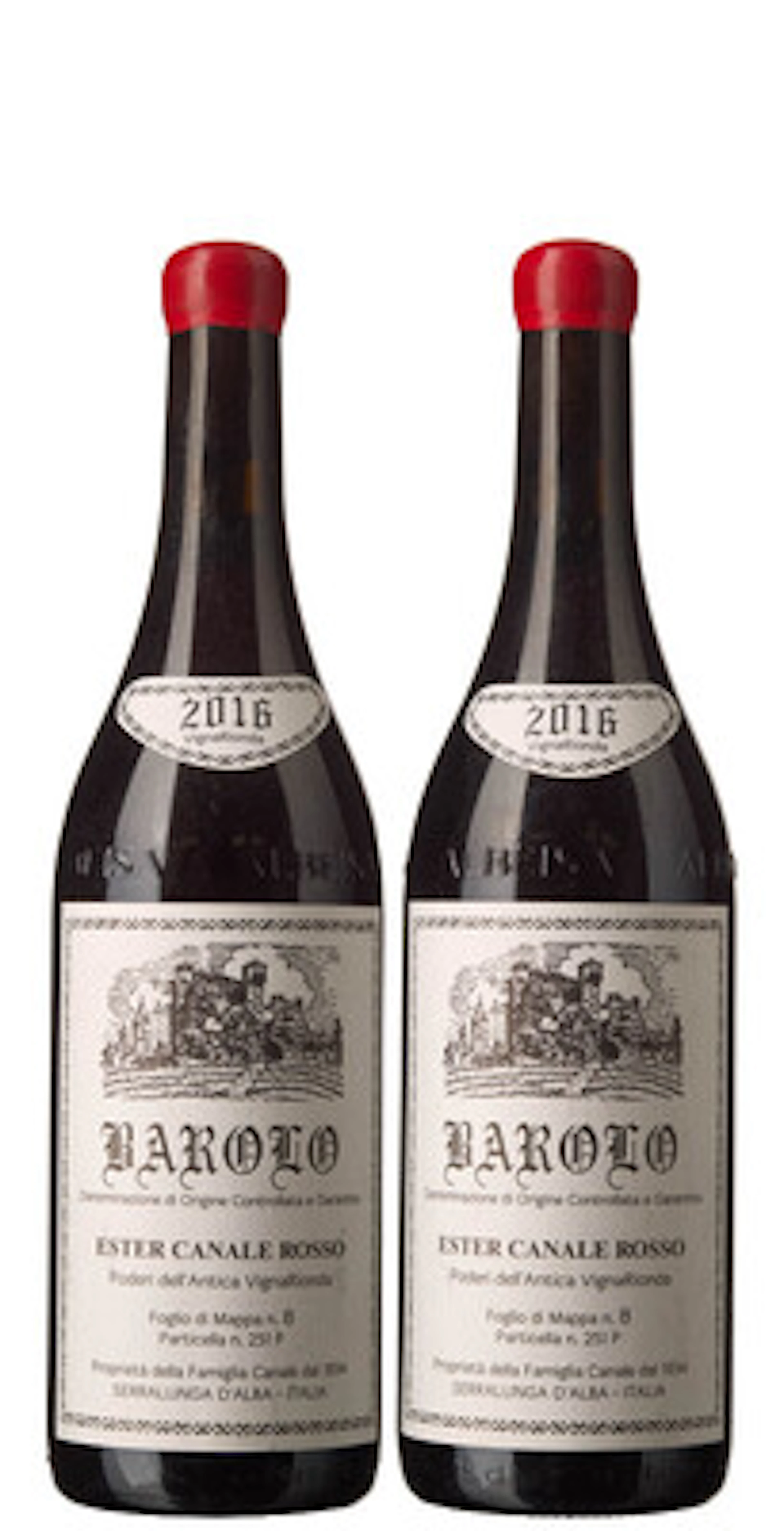 2 x Barolo Vigna Rionda Ester Canale Rosso 2016, Giovanni Rosso