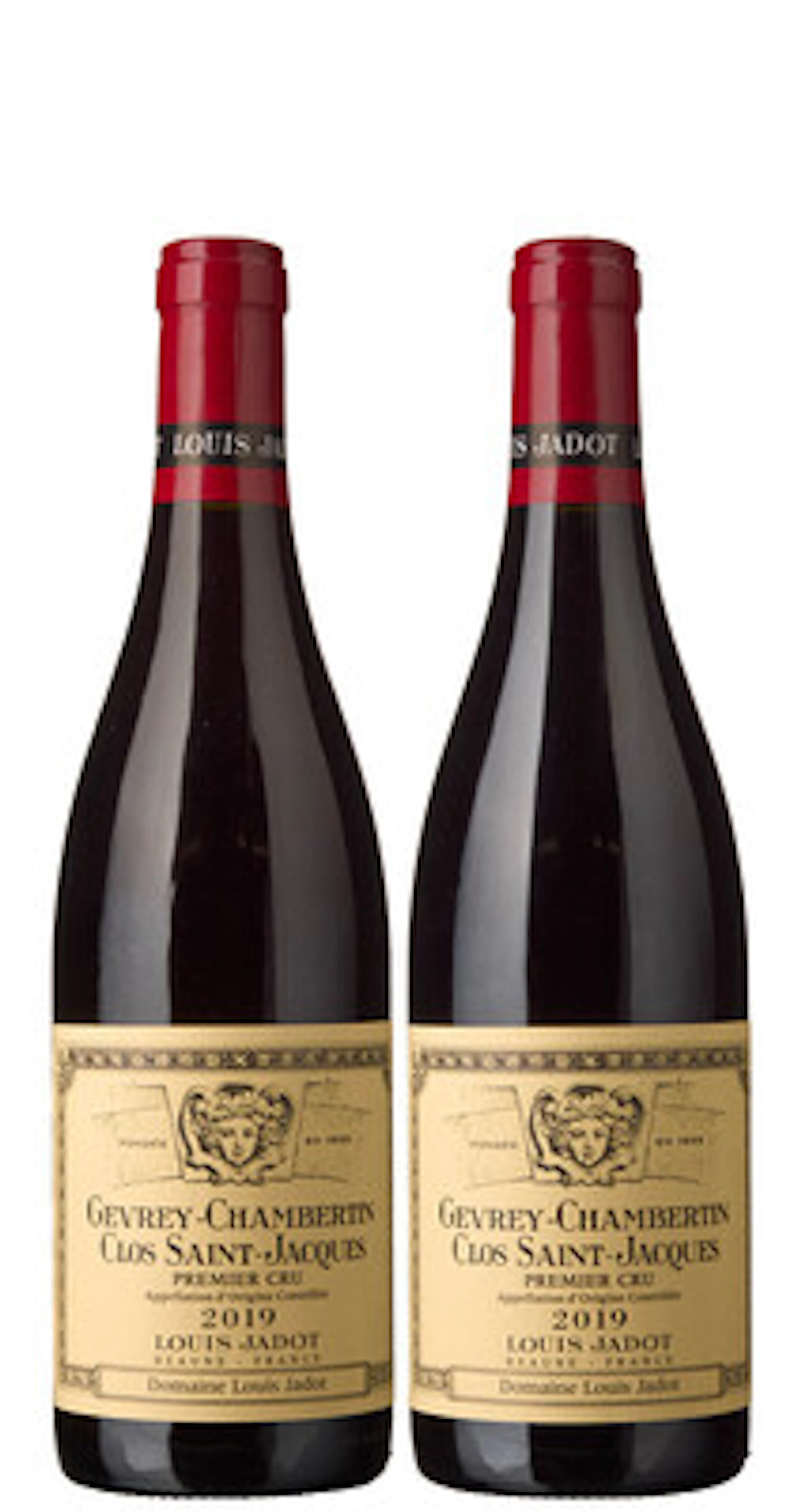 2 x Gevrey-Chambertin 1er Cru Clos Saint-Jacques 2019, Domaine Louis Jadot