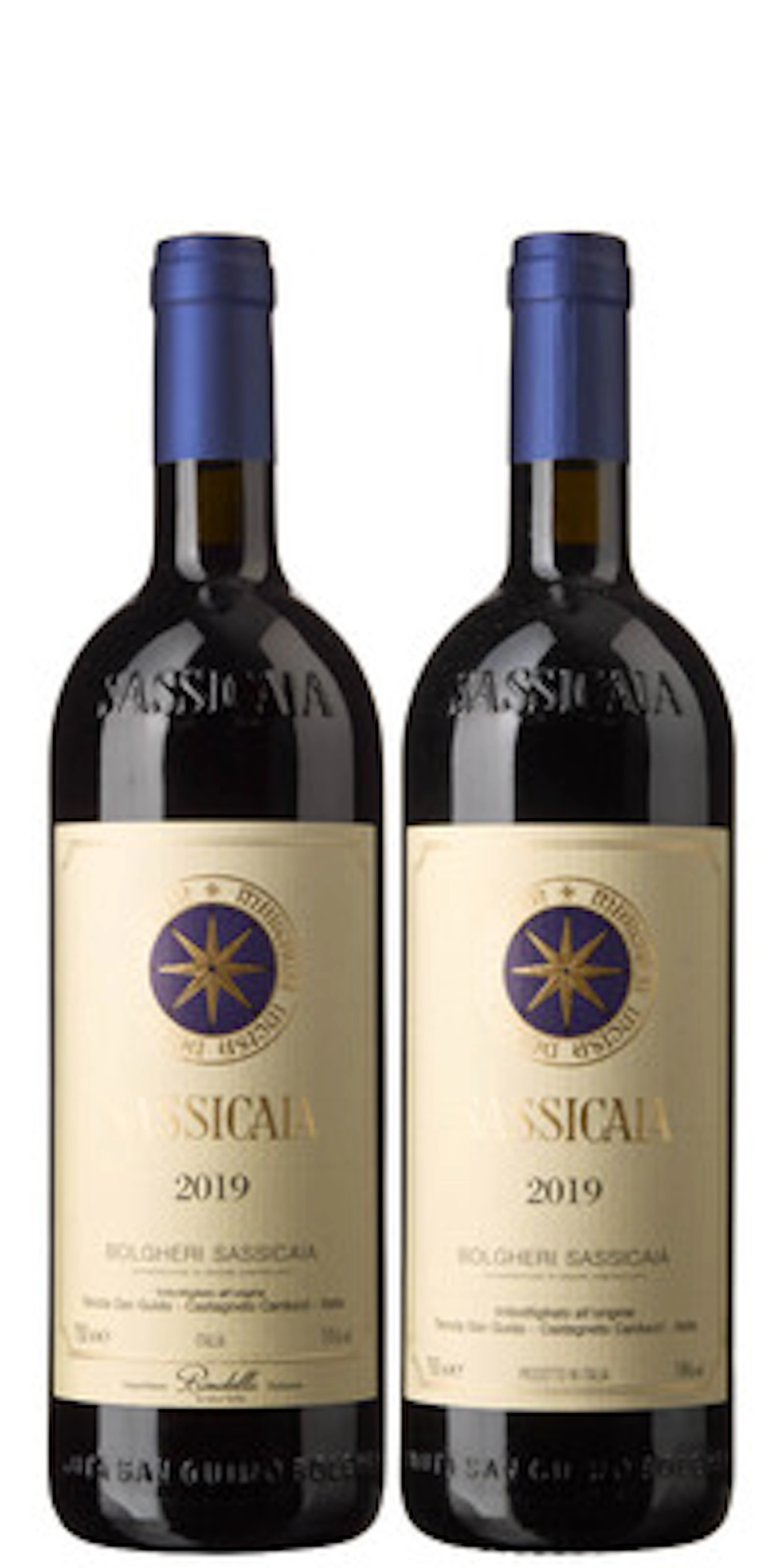 2 x Sassicaia 2019, Tenuta San Guido