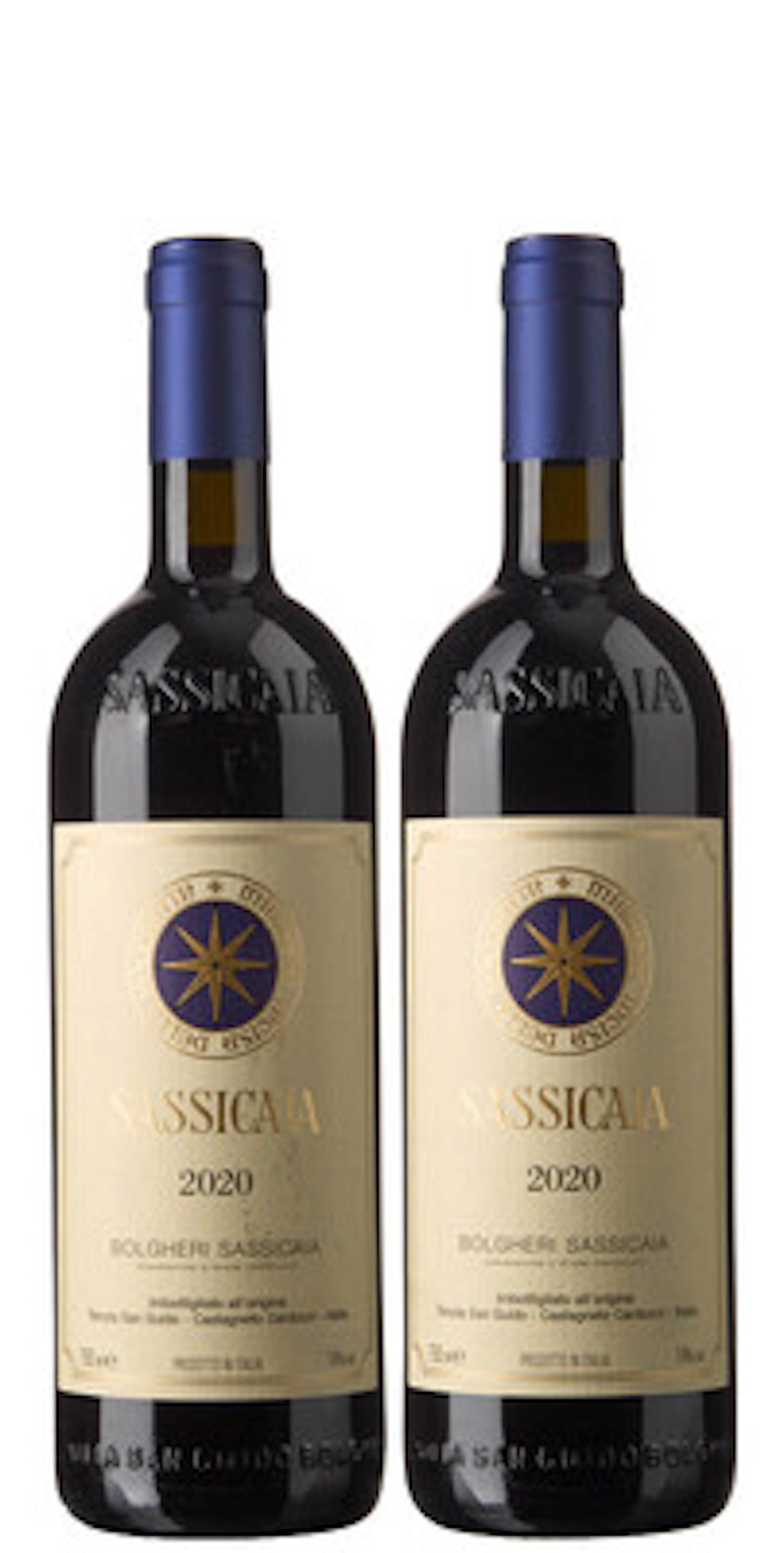 2 x Sassicaia 2020, Tenuta San Guido
