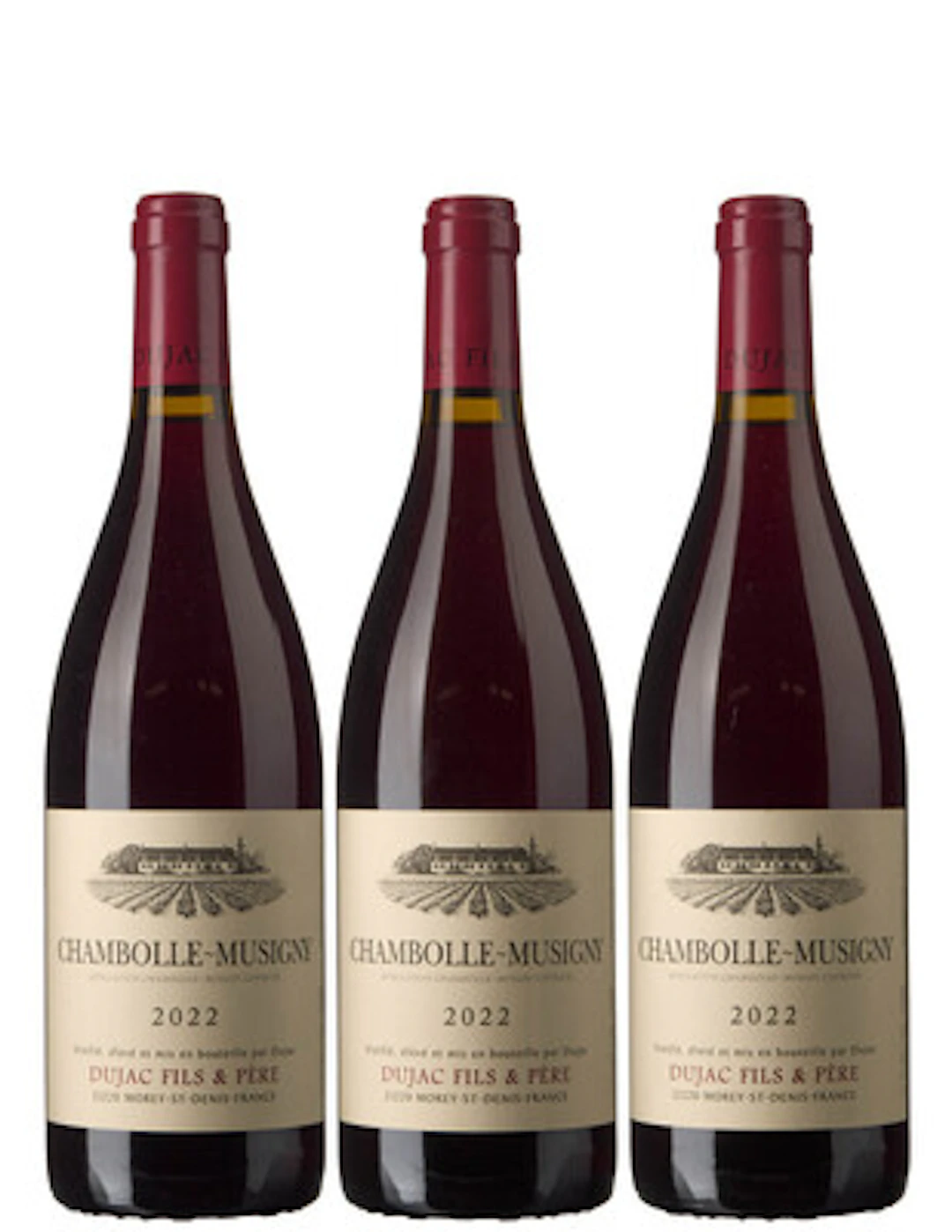 3 x Chambolle-Musigny 2022, Dujac Fils & Pere