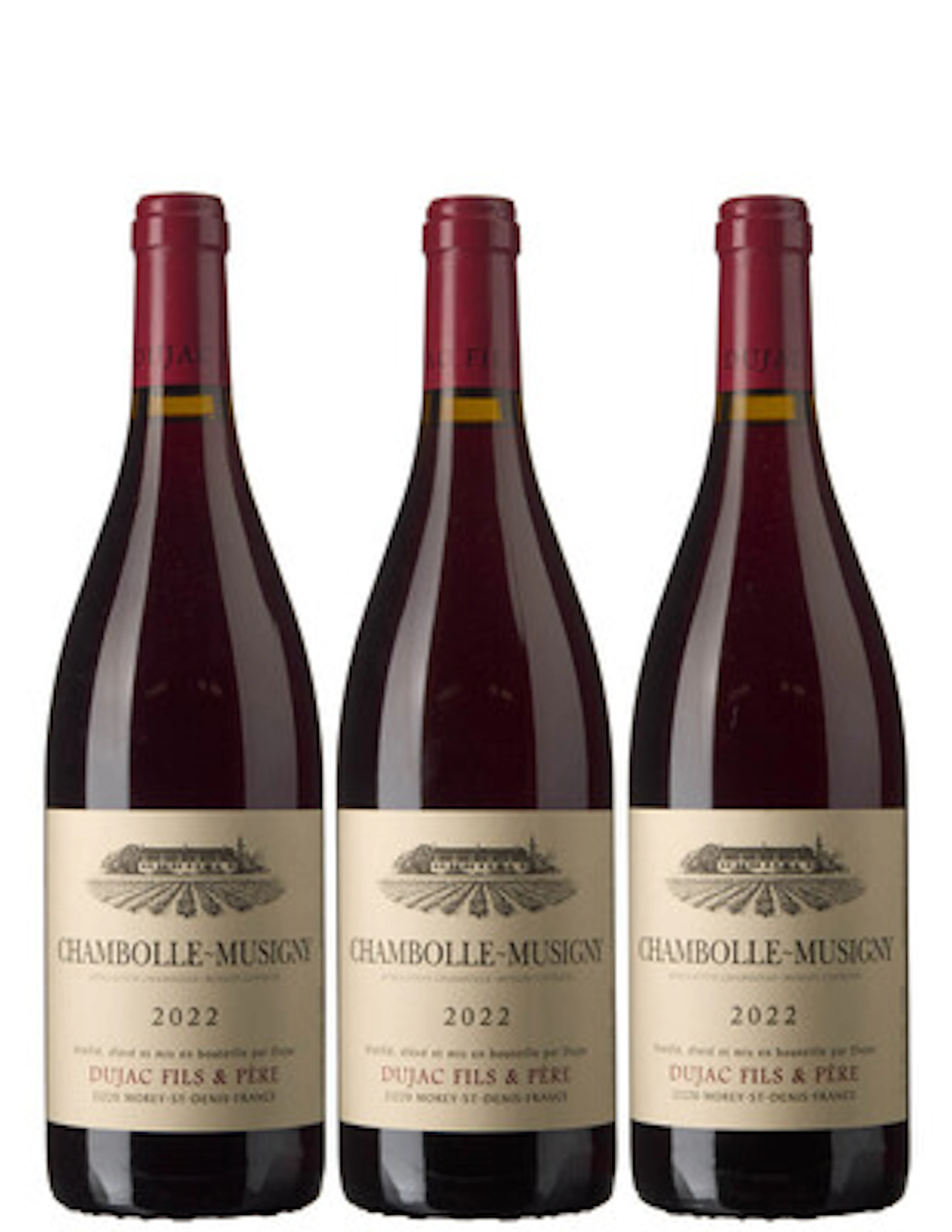 3 x Chambolle-Musigny 2022, Dujac Fils & Pere