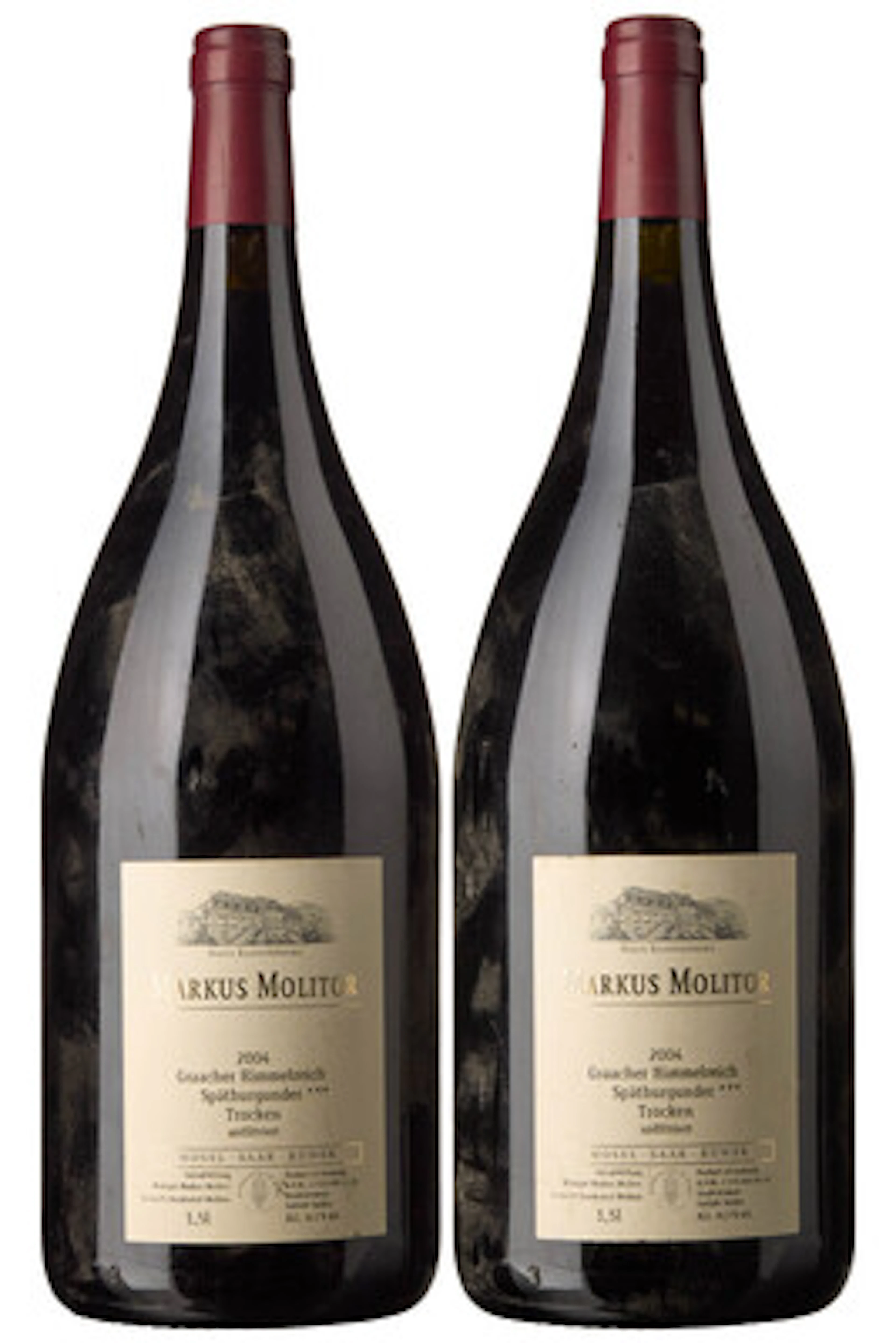 2 x MAG Graacher Himmelreich Spätburgunder *** Trocken 2004, Markus Molitor