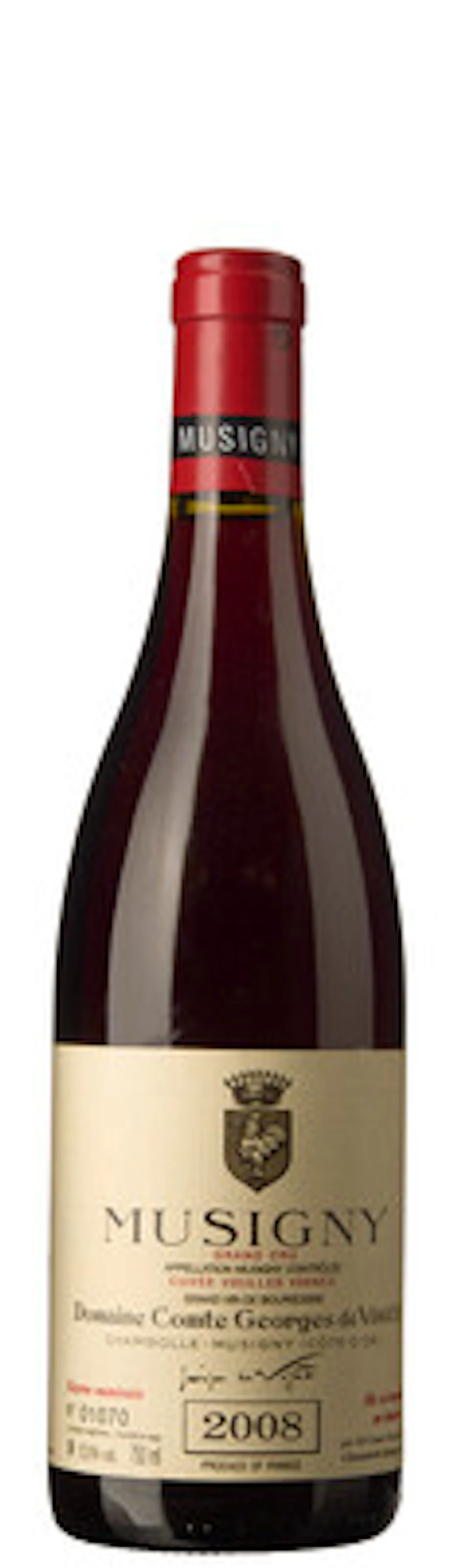 1 x Musigny Grand Cru Cuvee Vieilles Vignes 2008, Comte Georges de Vogüé