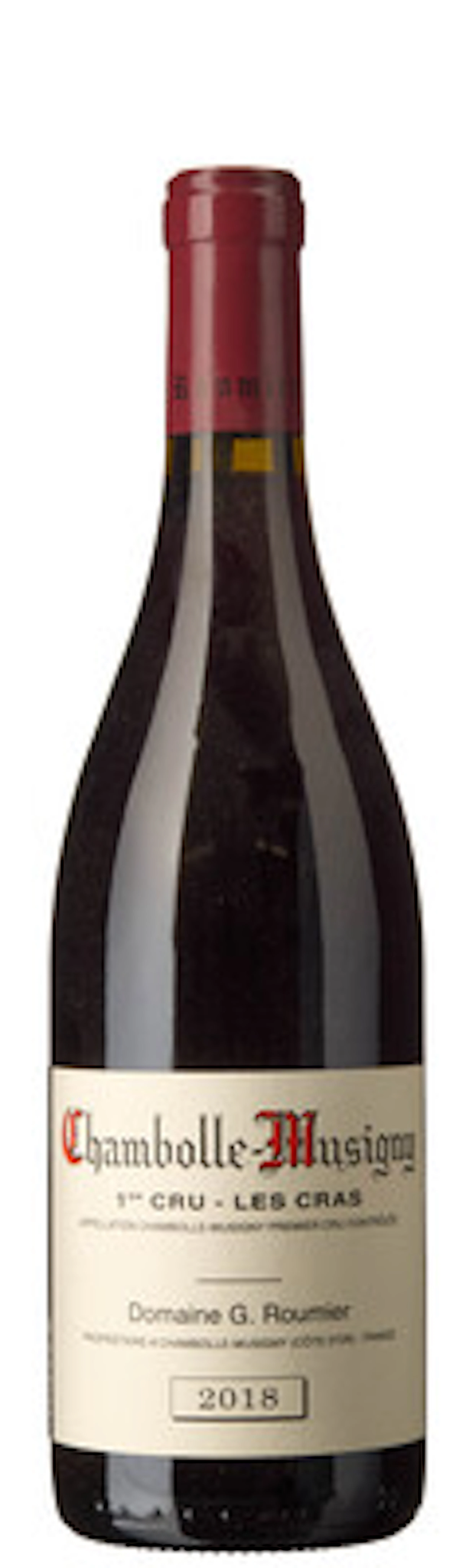 1 x Chambolle-Musigny 1er Cru Les Cras 2018, G. Roumier