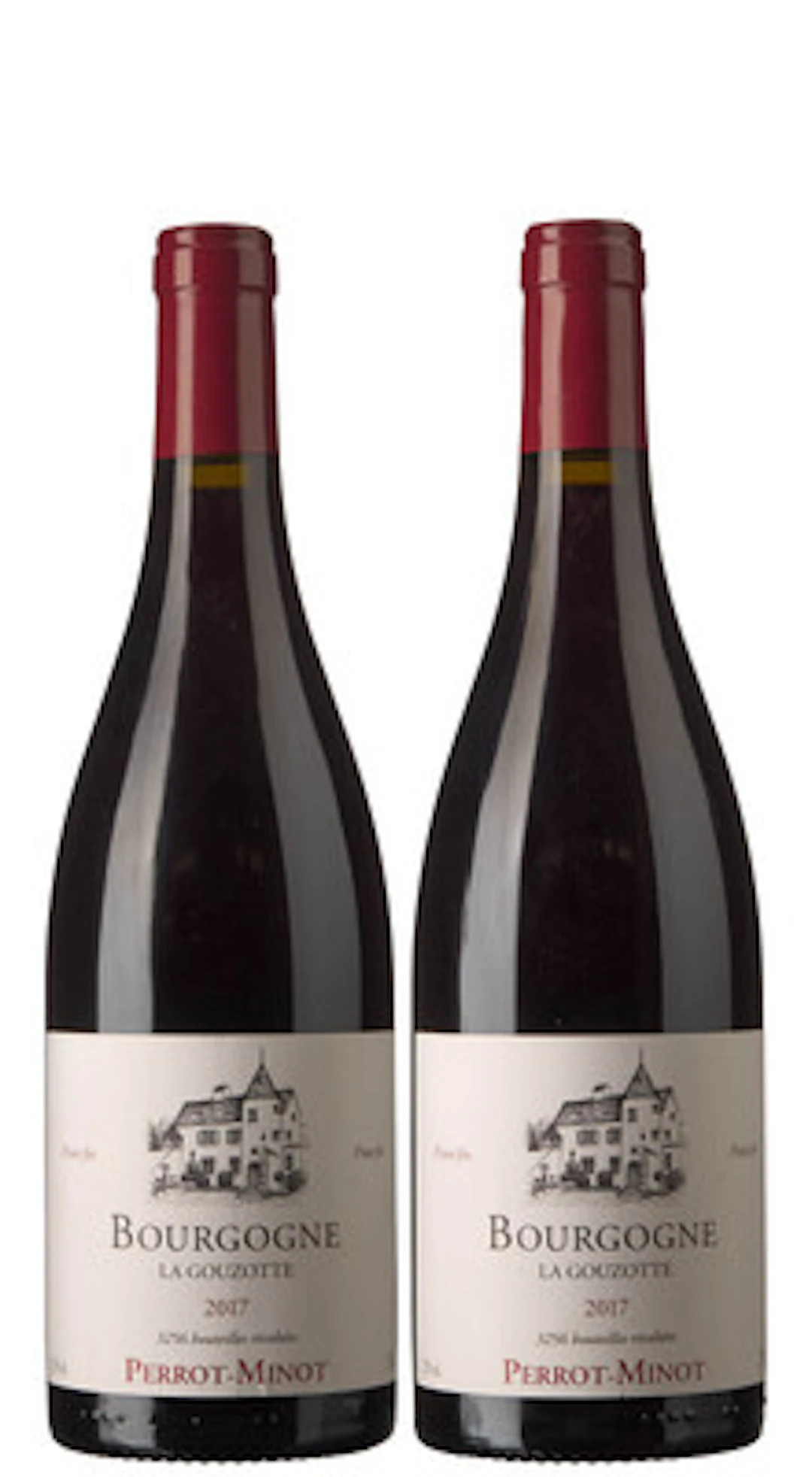 2 x Bourgogne Pinot Fin La Gouzotte 2017, Perrot-Minot