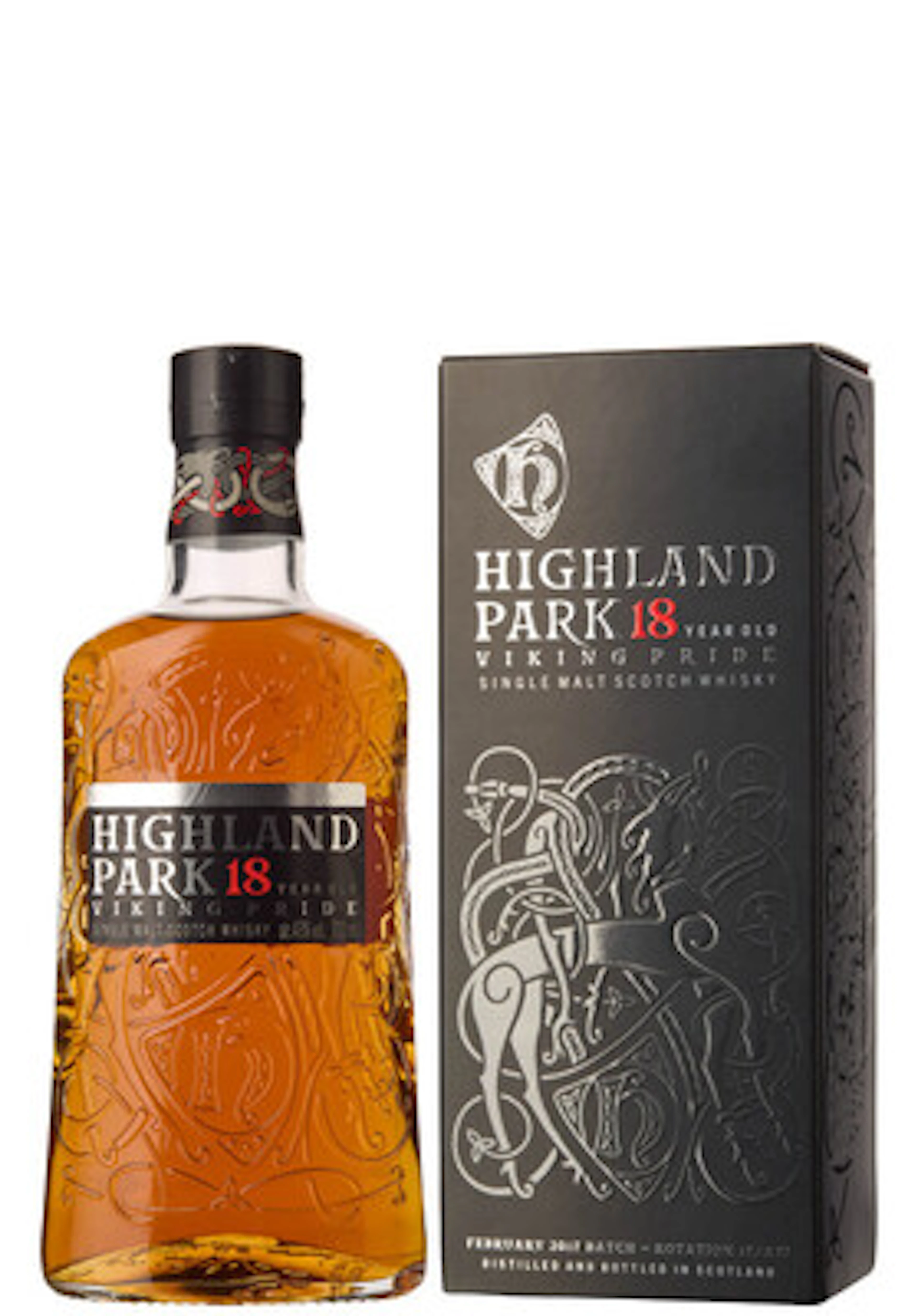 1 x Highland Park Single Malt Scotch Whisky Viking Pride 18 Year Old (OCB)