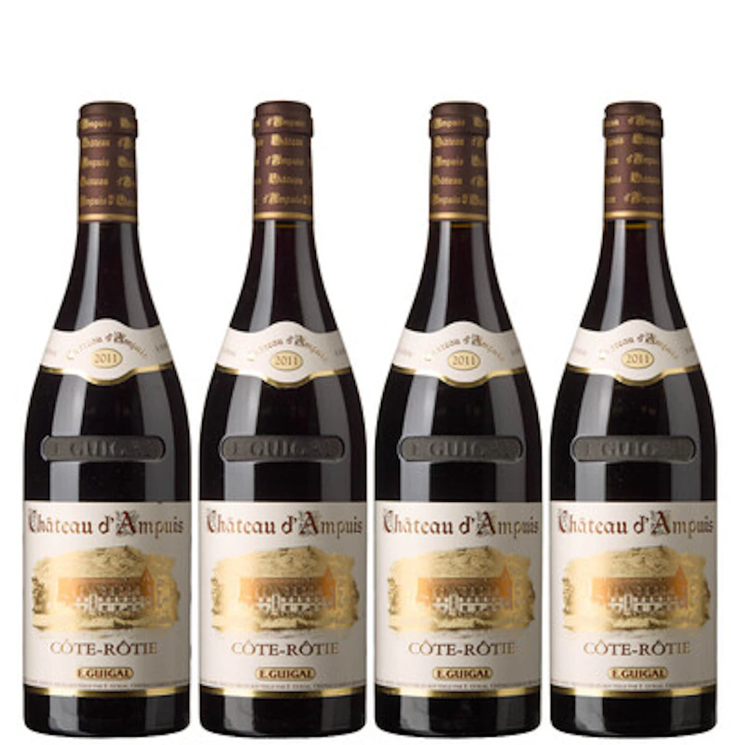4 x Cote-Rotie Chateau d'Ampuis 2011, E. Guigal