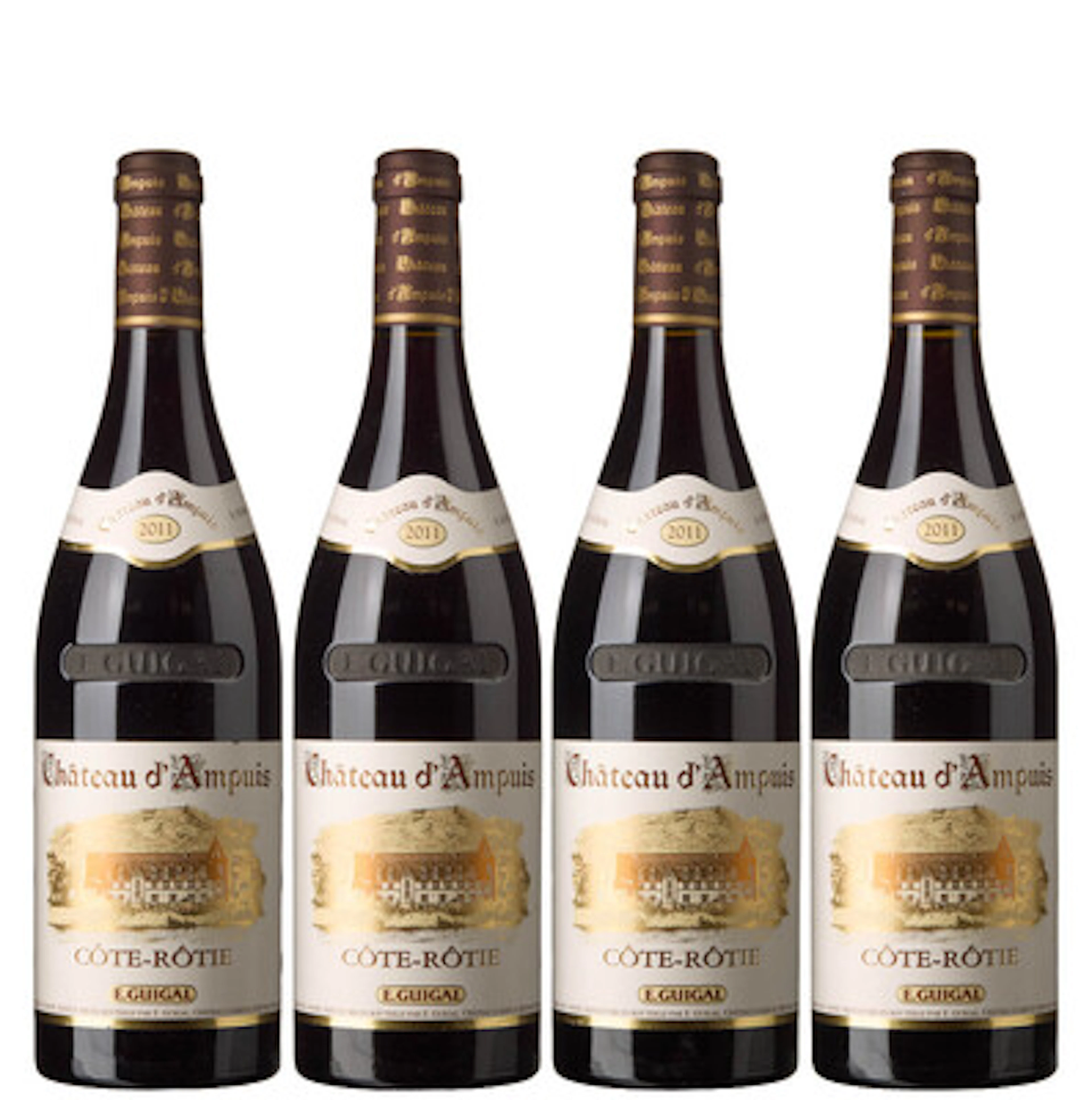 4 x Cote-Rotie Chateau d'Ampuis 2011, E. Guigal