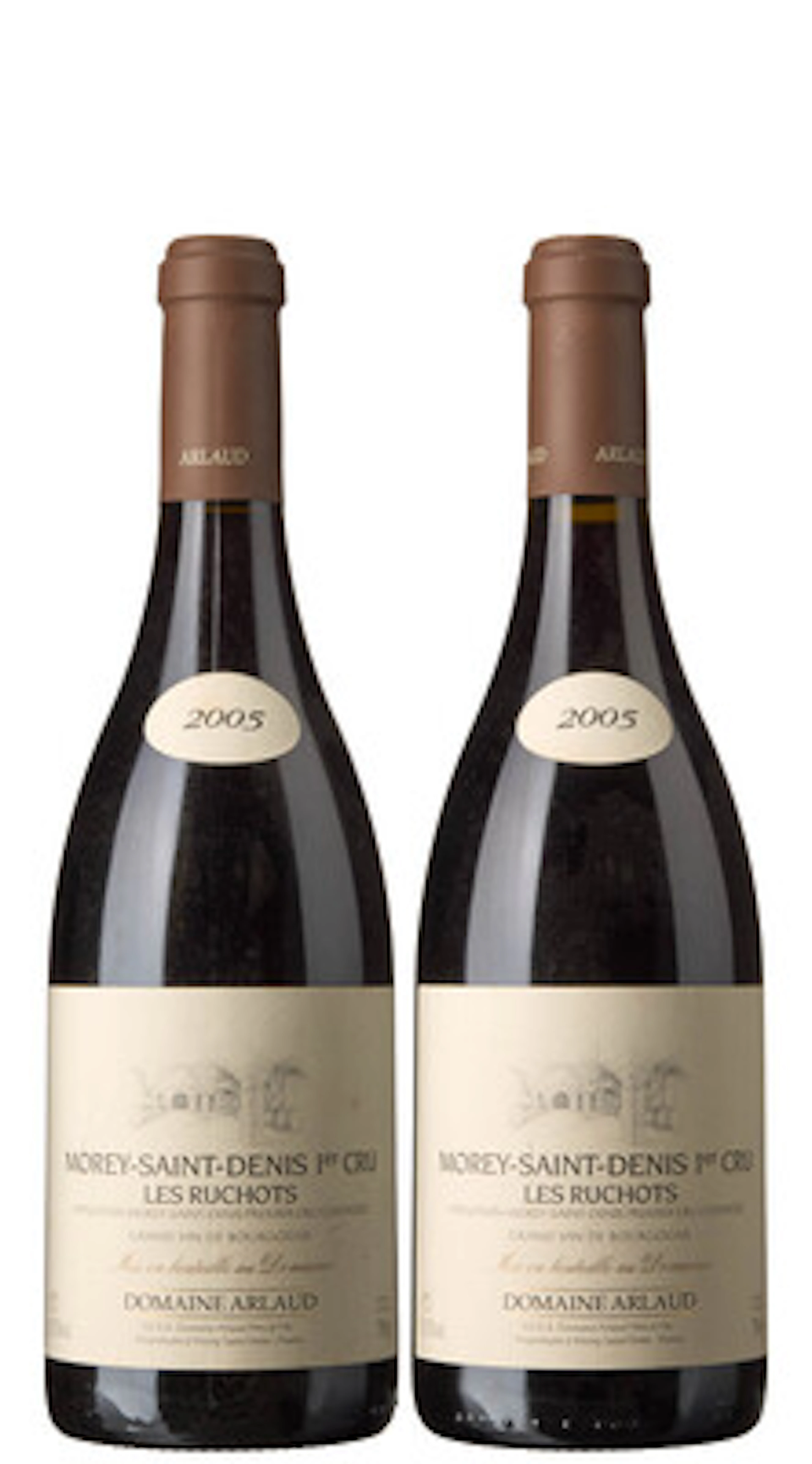 2 x Morey-Saint-Denis 1er Cru Les Ruchots 2005, Arlaud