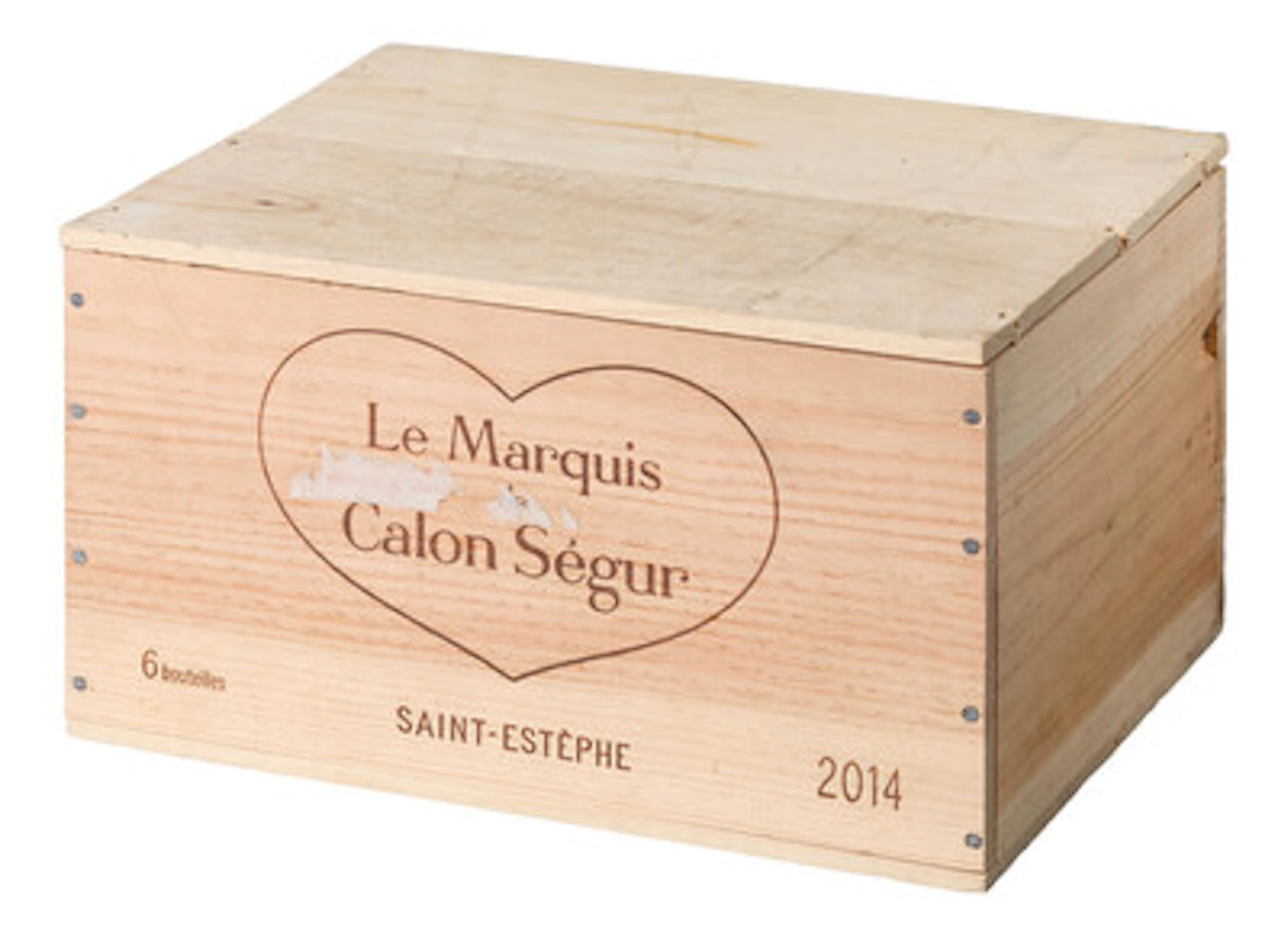 6 x Le Marquis de Calon Segur 2014, Chateau Calon Segur (OWC)