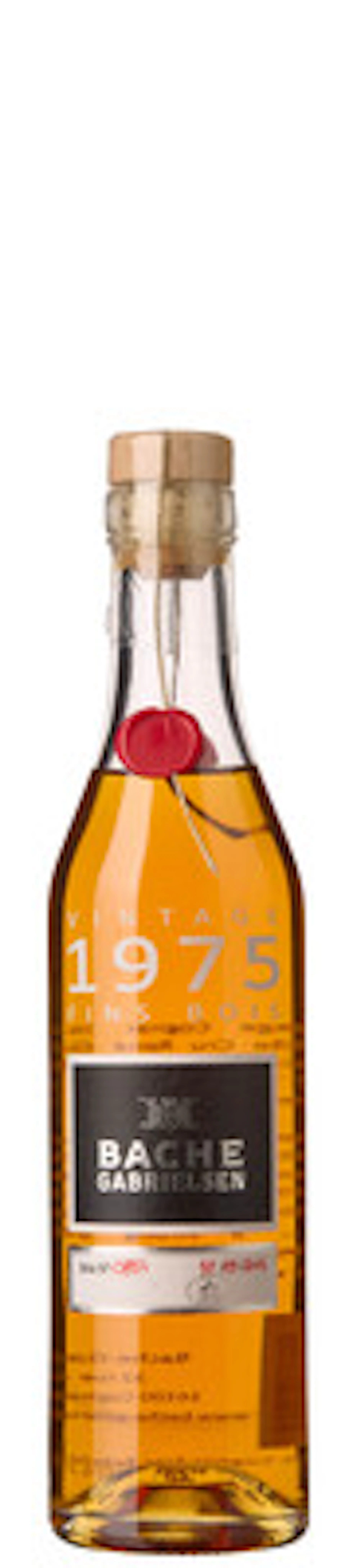 1 x 0,35 l Bache-Gabrielsen Cognac Fins Bois Vintage 1975