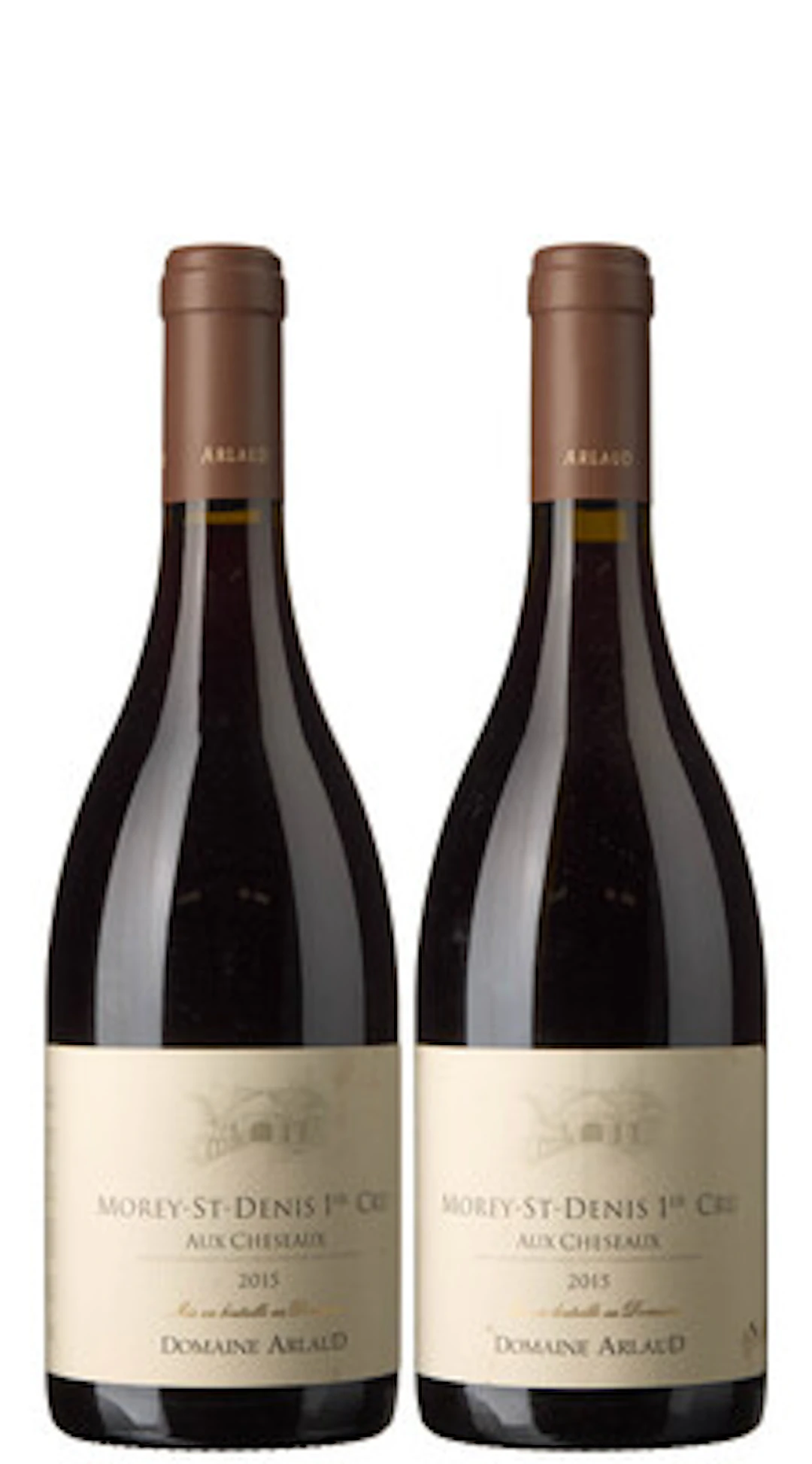 2 x Morey-St-Denis 1er Cru Aux Cheseaux 2015, Arlaud
