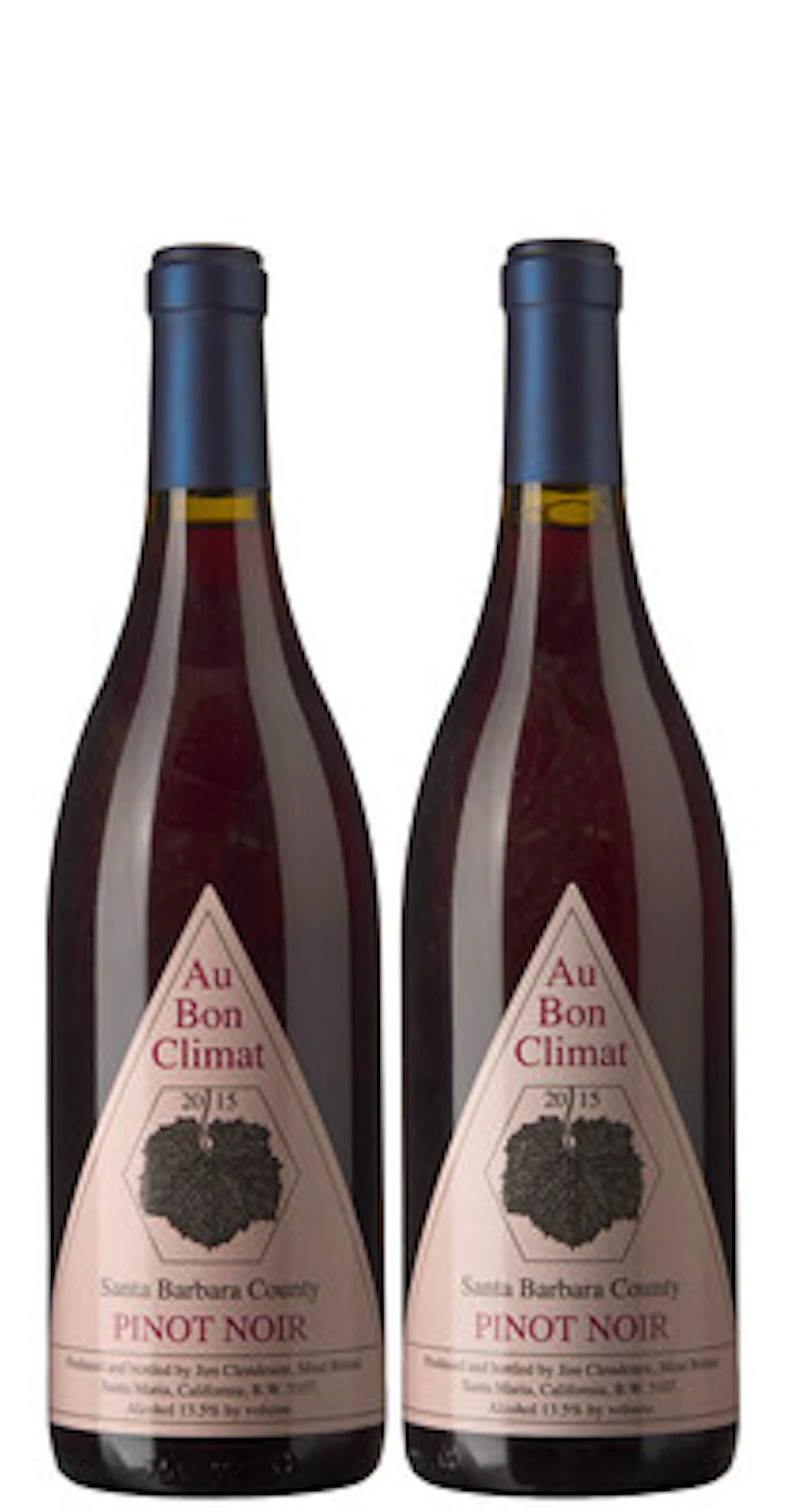 2 x Santa Barbara County Pinot Noir 2015, Au Bon Climat