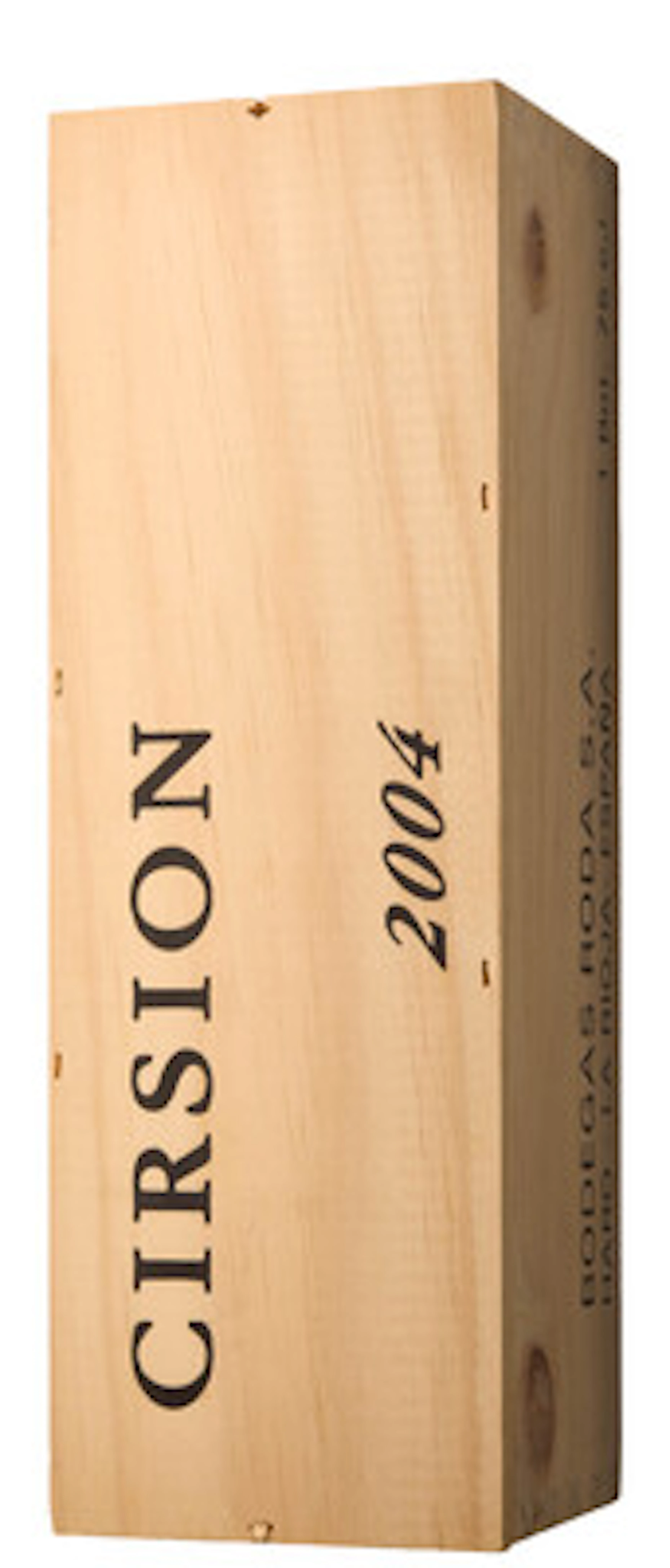 1 x Rioja Cirsion 2004, Roda (OWC)