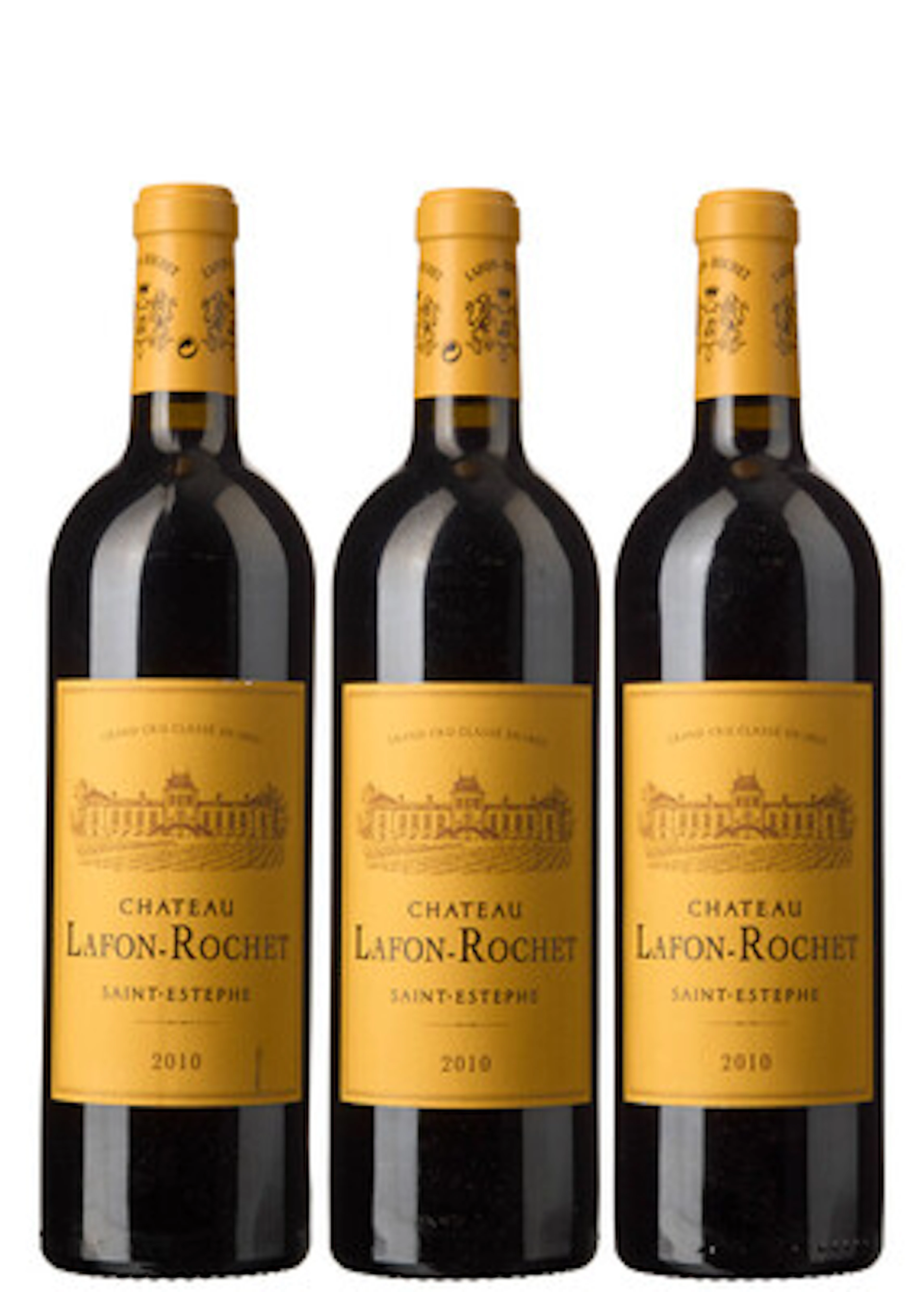 3 x Chateau Lafon Rochet 2010