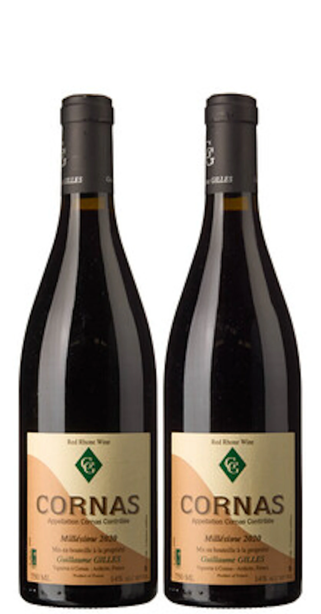 2 x Cornas 2020, Guillaume Gilles
