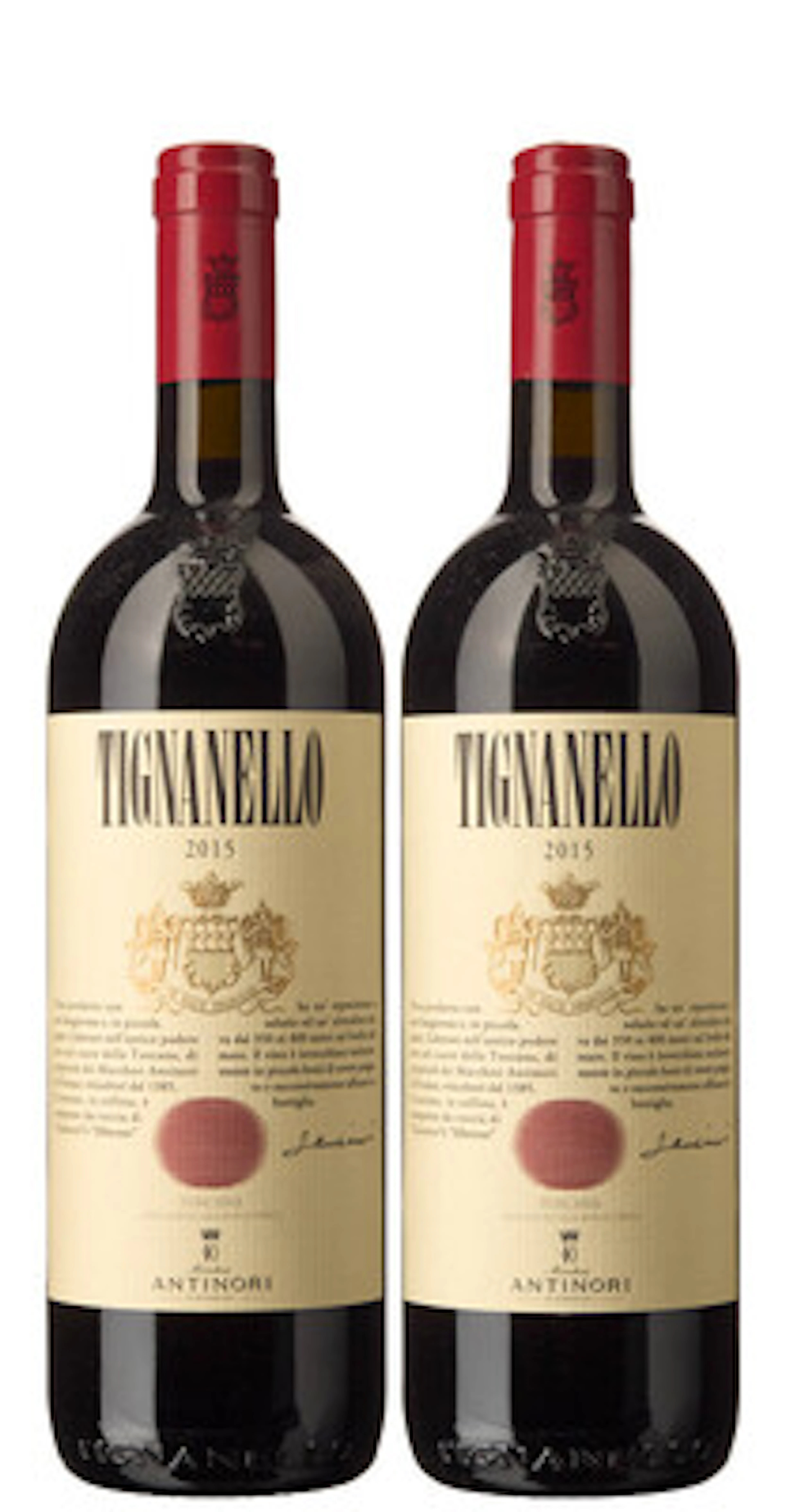 2 x Tignanello 2015, Antinori
