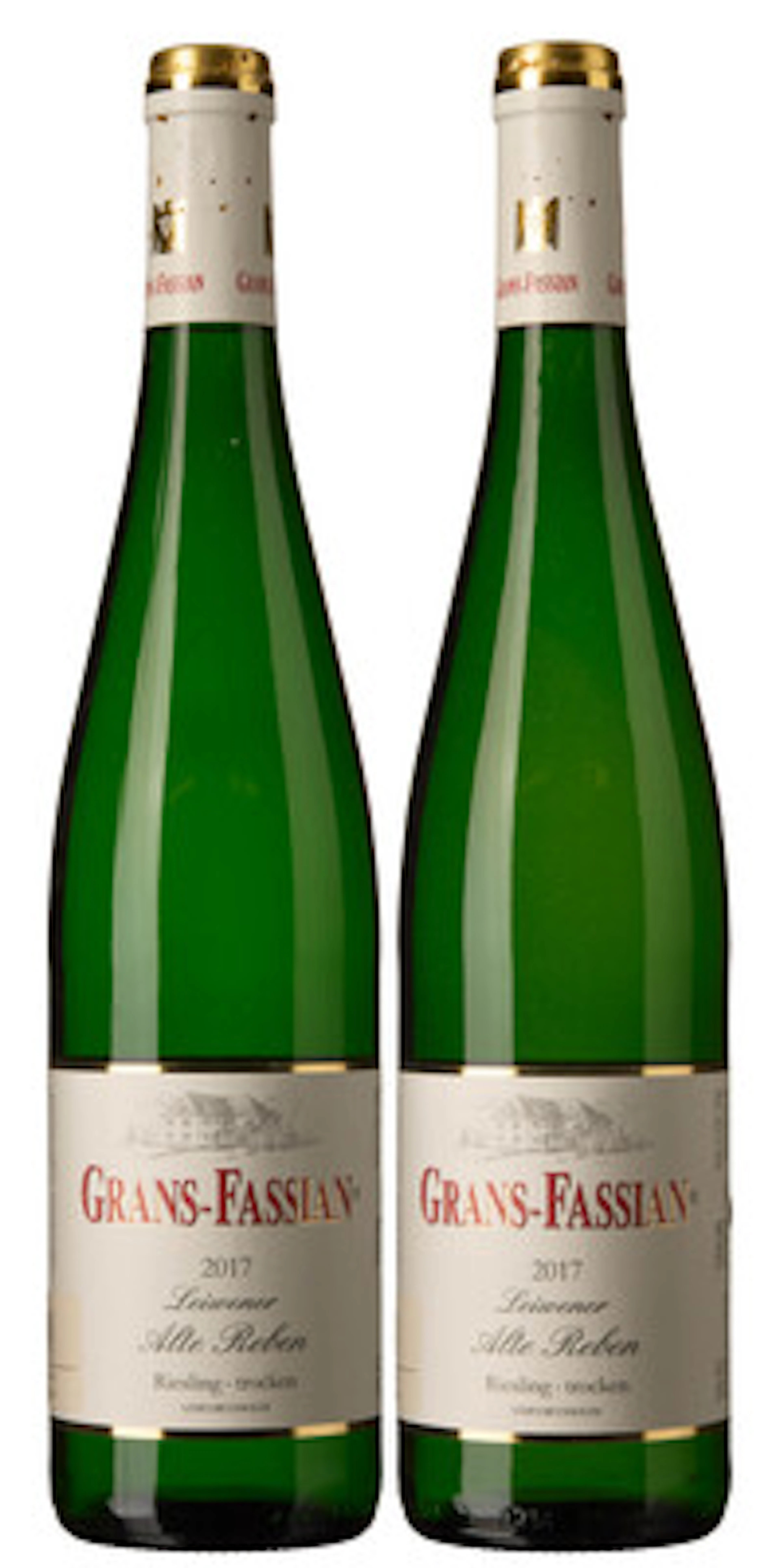 2 x Leiwener Alte Reben Riesling Trocken 2017, Grans-Fassian