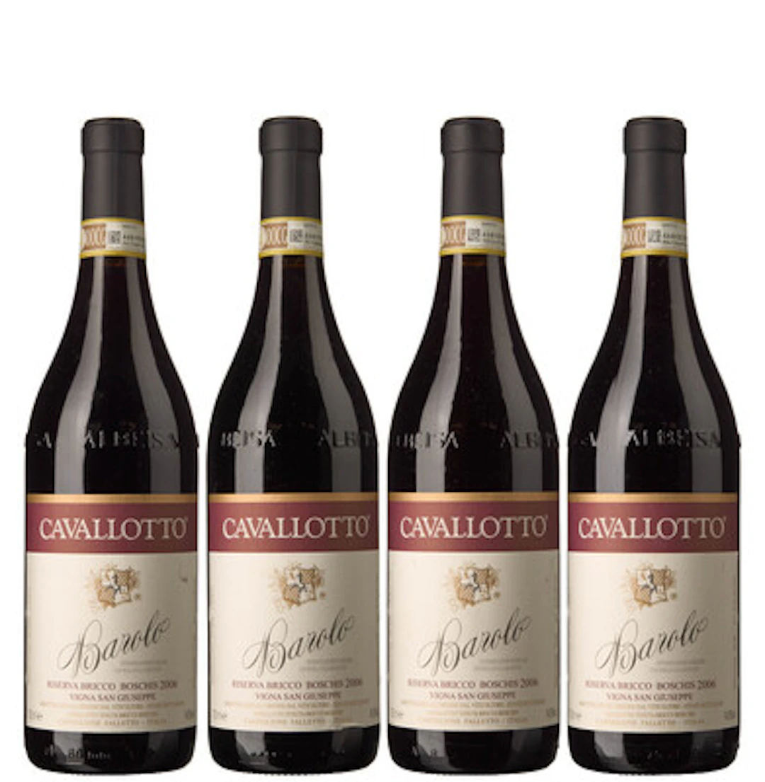 4 x Barolo Riserva Bricco Boschis Vigna San Giuseppe 2006, Cavallotto