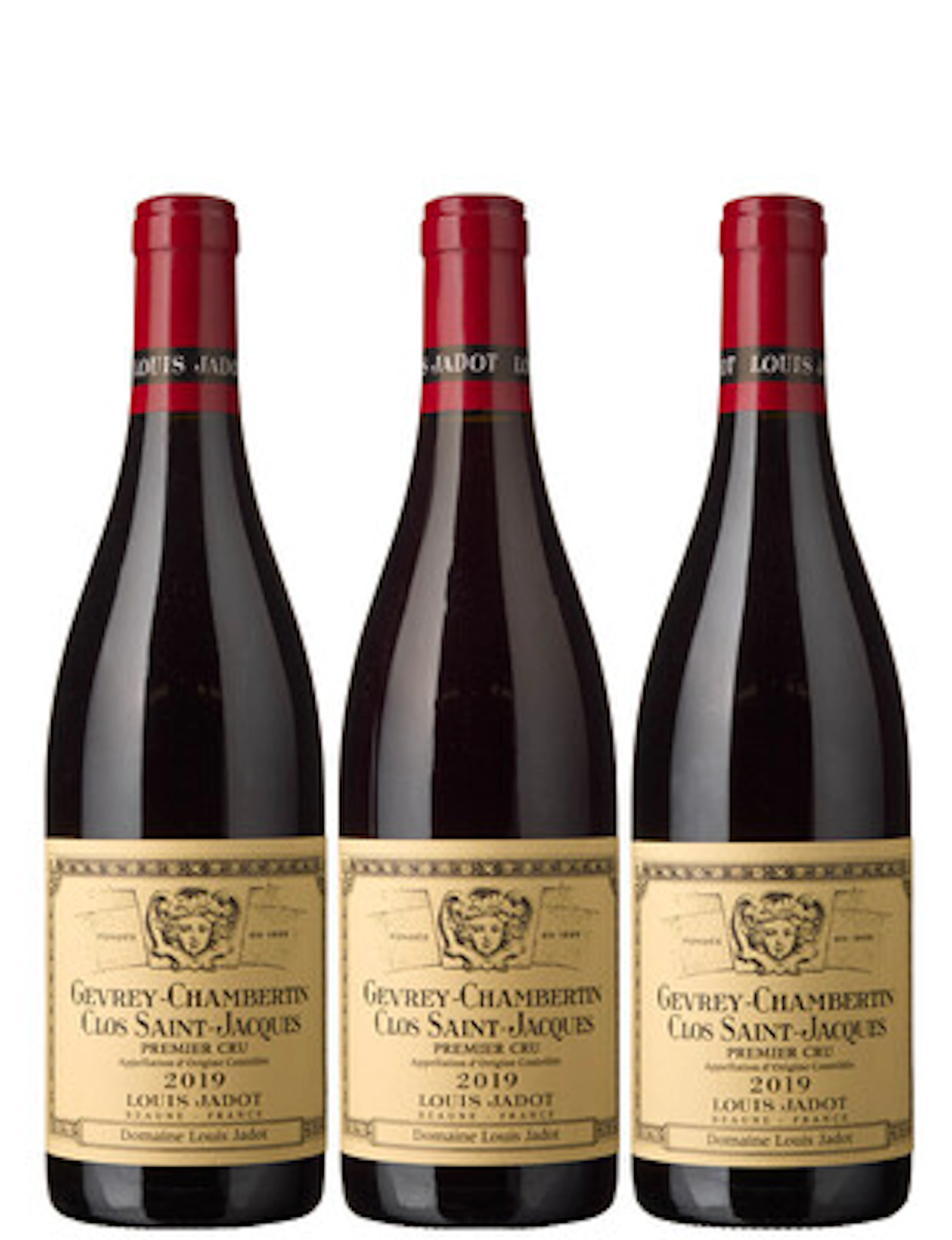 3 x Gevrey-Chambertin 1er Cru Clos Saint-Jacques 2019, Domaine Louis Jadot