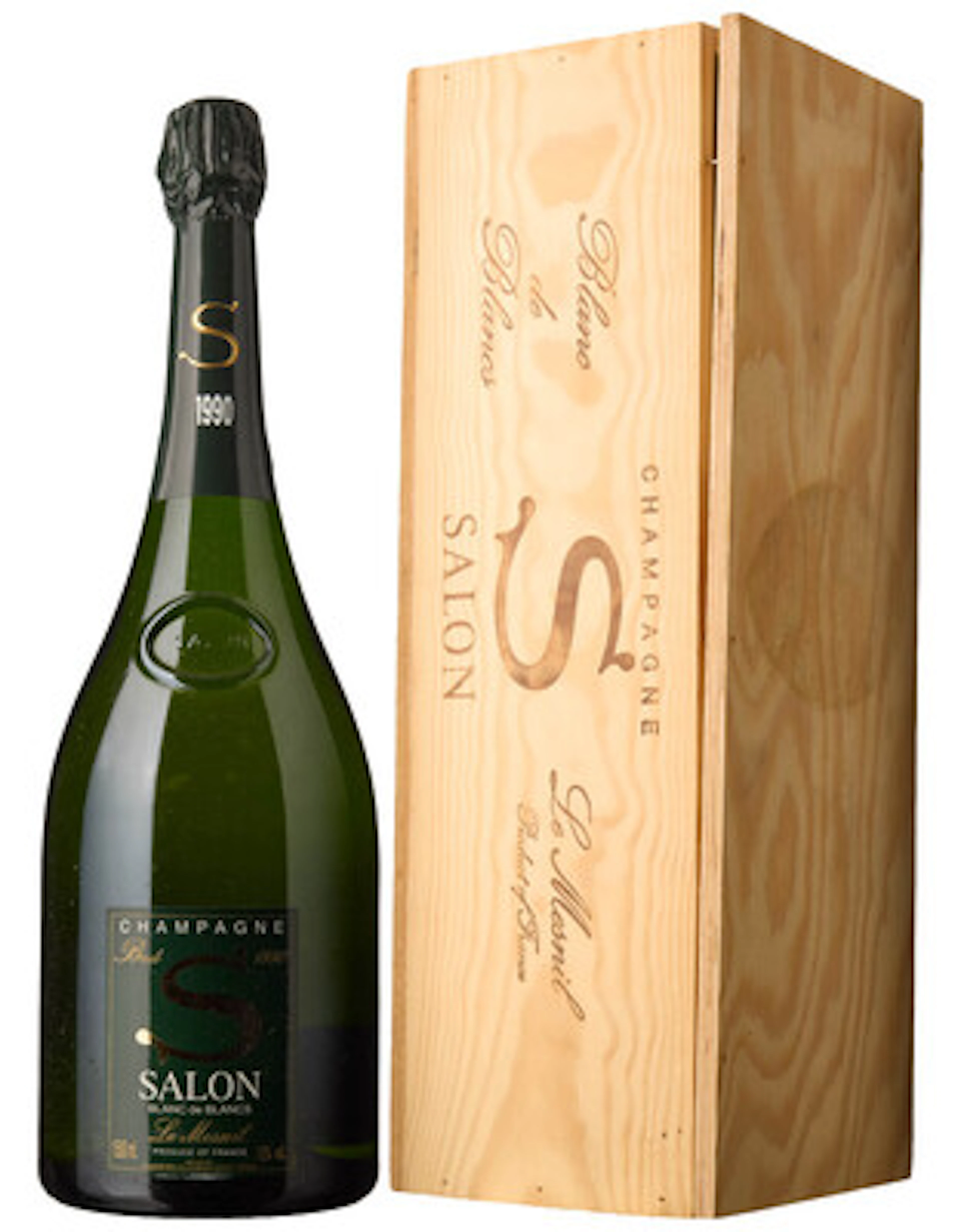 1 x MAG Champagne Le Mesnil Blanc de Blancs Brut 1990, Salon (OWC)