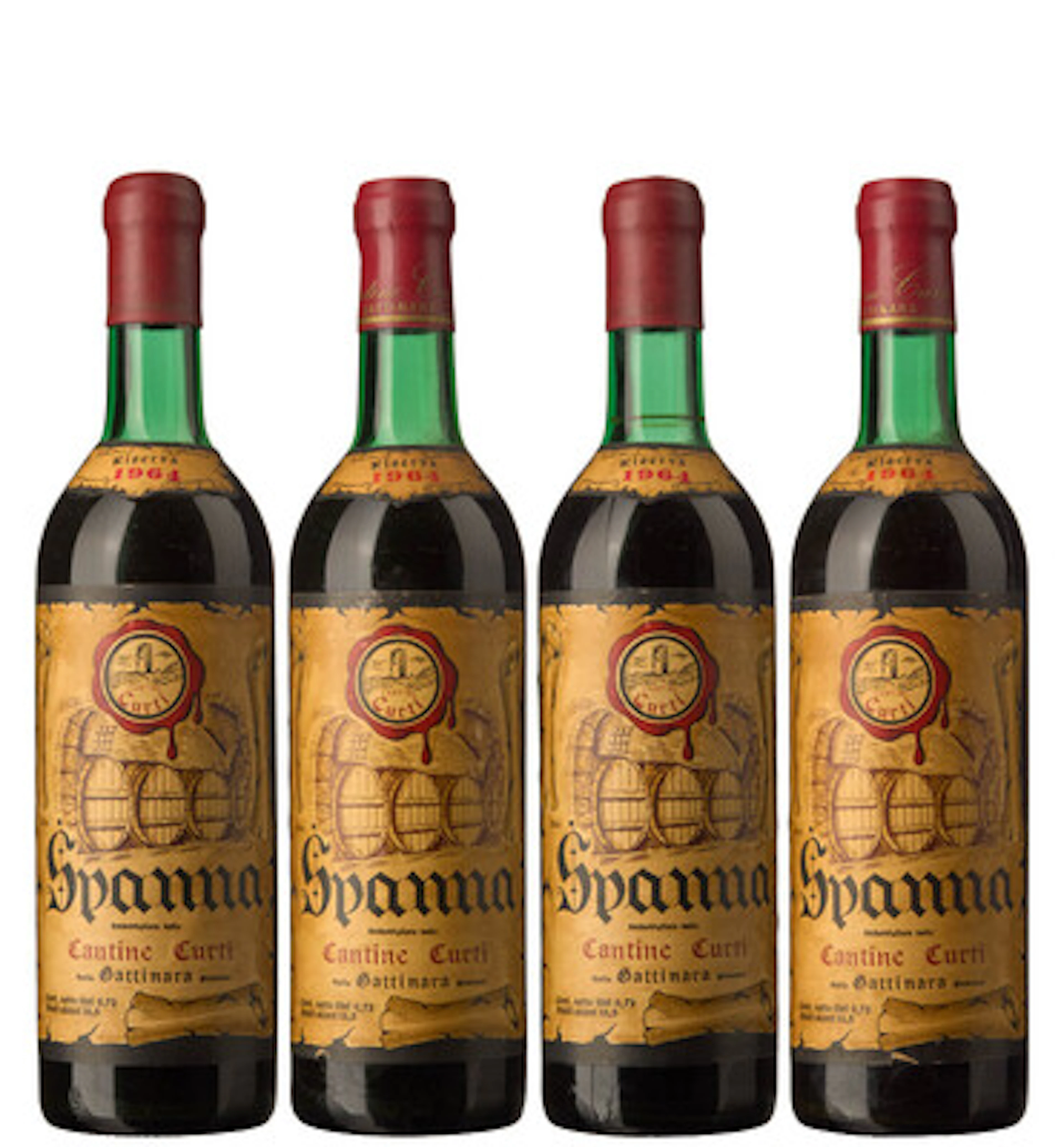 4 x Spanna Riserva 1964, Curti