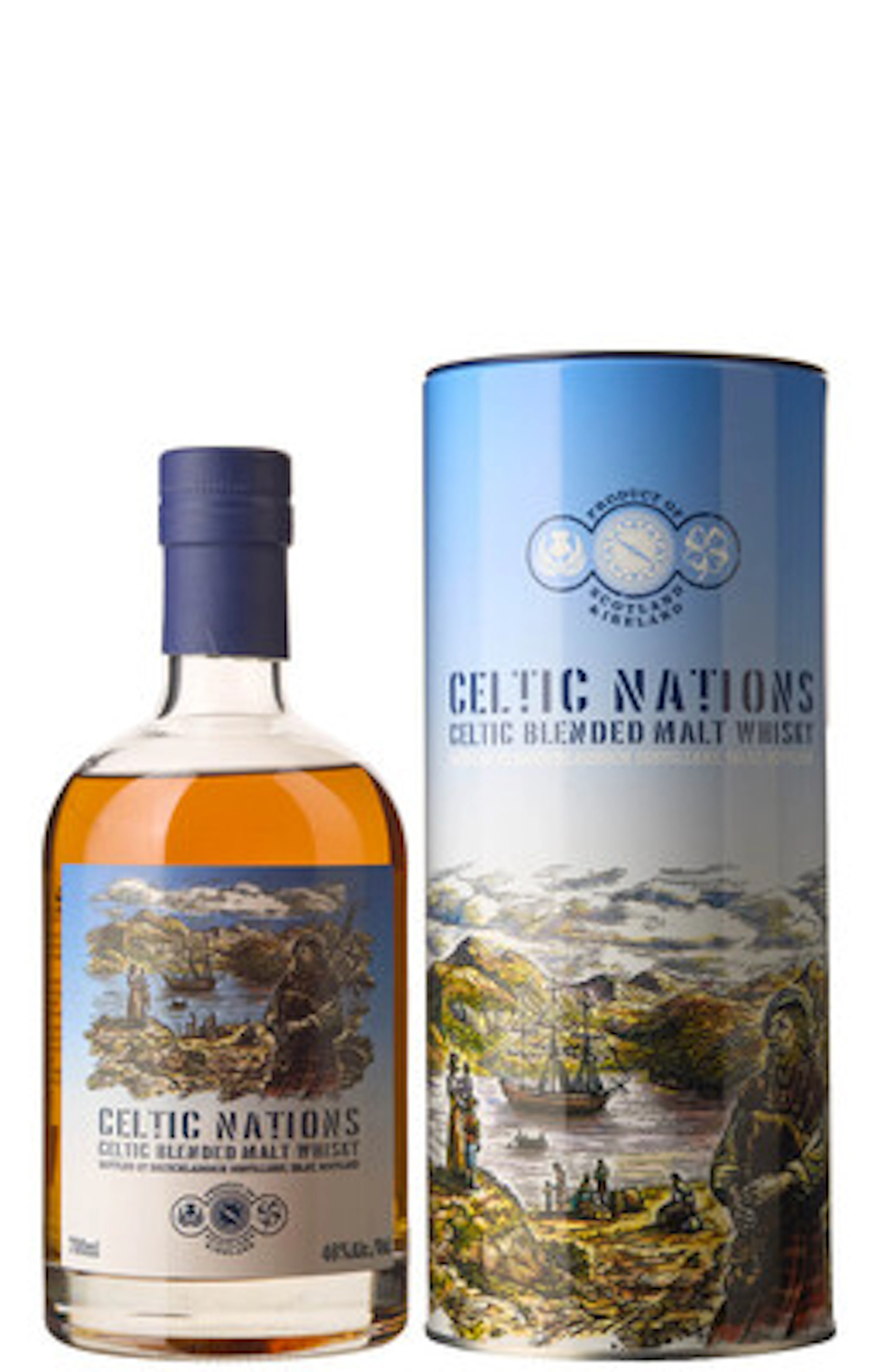 1 x Celtic Nations Celtic Blended Malt Whisky Bottled 2006 (OB)