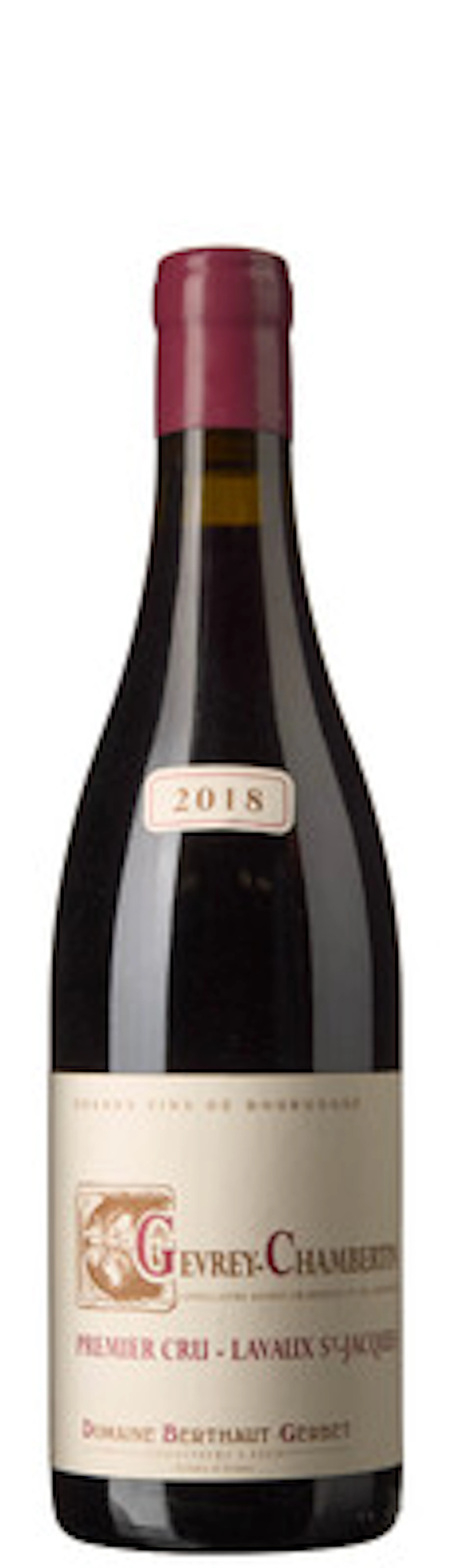 1 x Gevrey-Chambertin 1er Cru Lavaux St-Jacques 2018, Berthaut-Gerbet