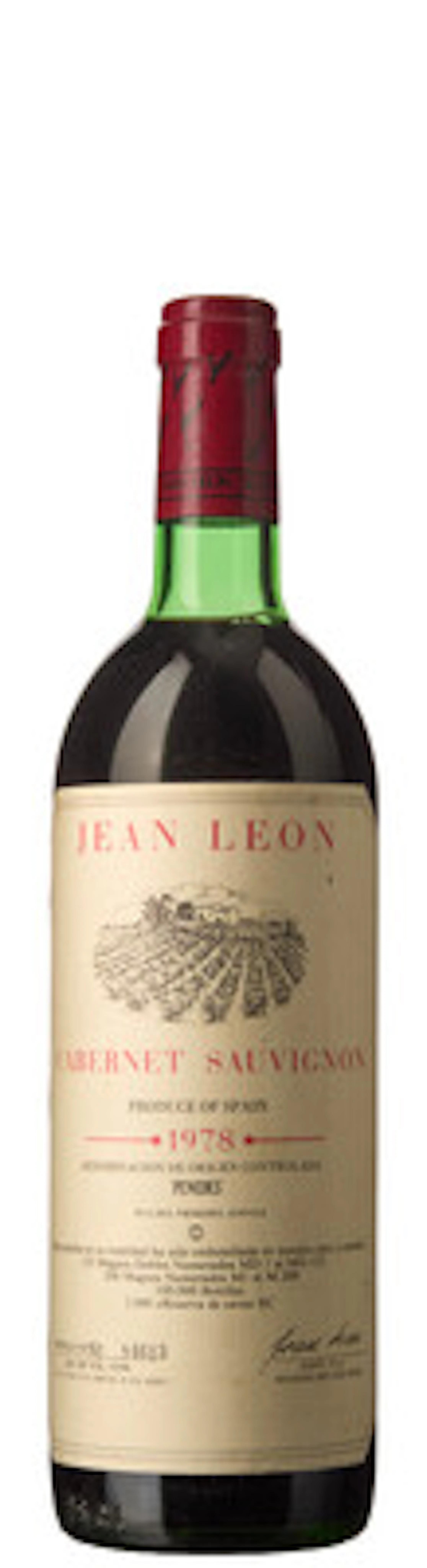 1 x Penedes Cabernet Sauvignon 1978, Jean Leon