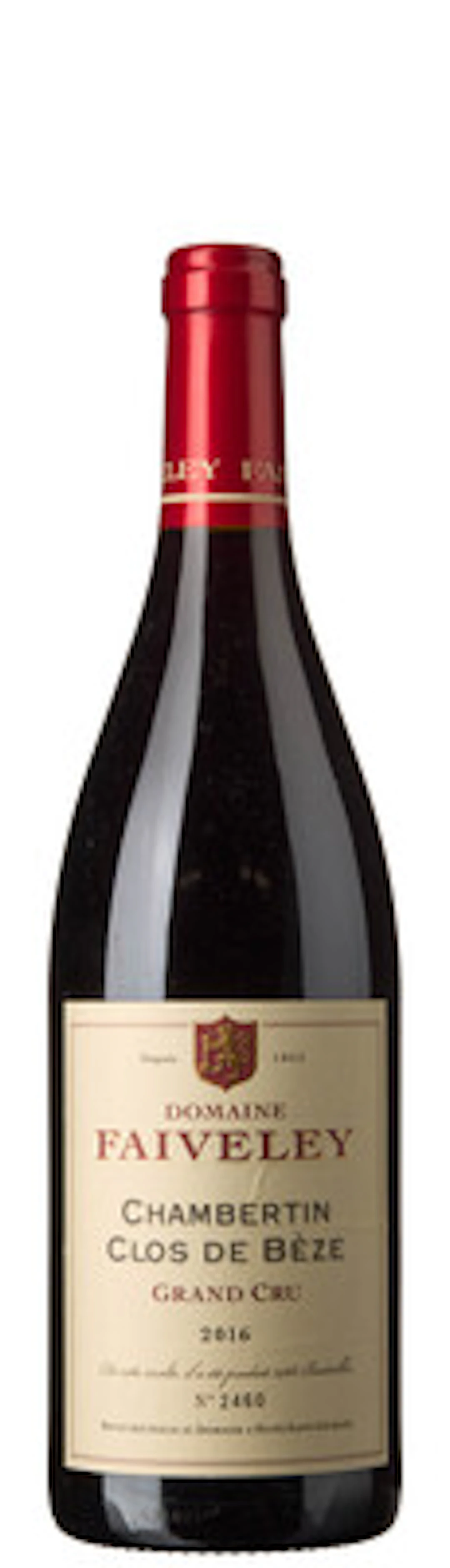 1 x Chambertin Clos de Beze Grand Cru 2016, Faiveley