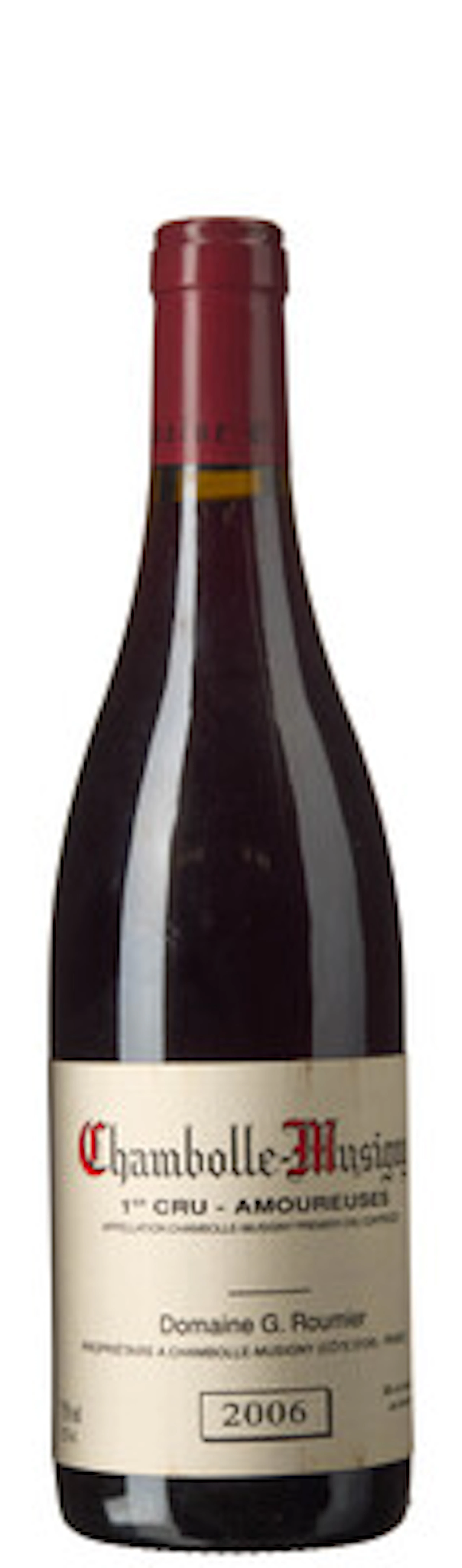 1 x Chambolle-Musigny 1er Cru Amoureuses 2006, G. Roumier