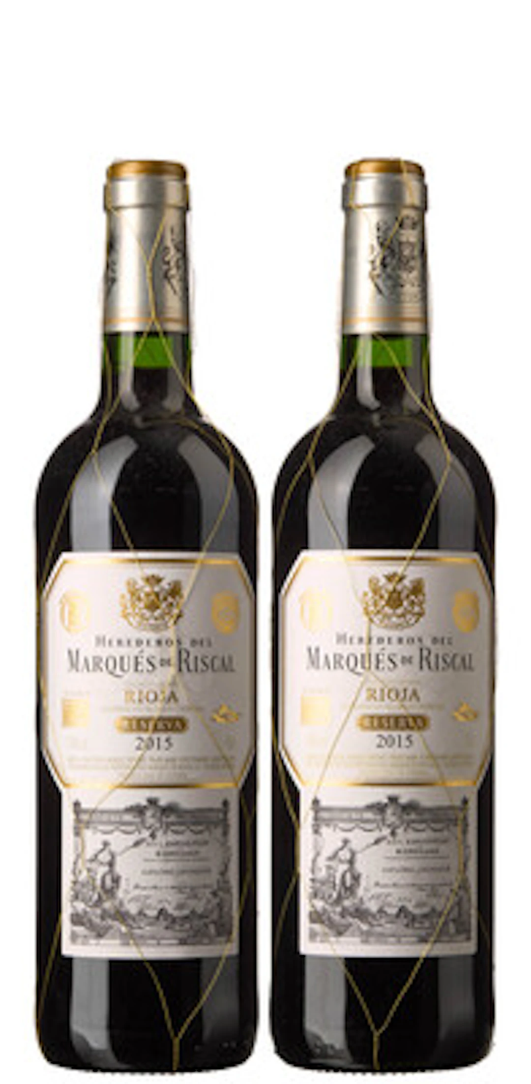 2 x Rioja Reserva 2015, Marques de Riscal