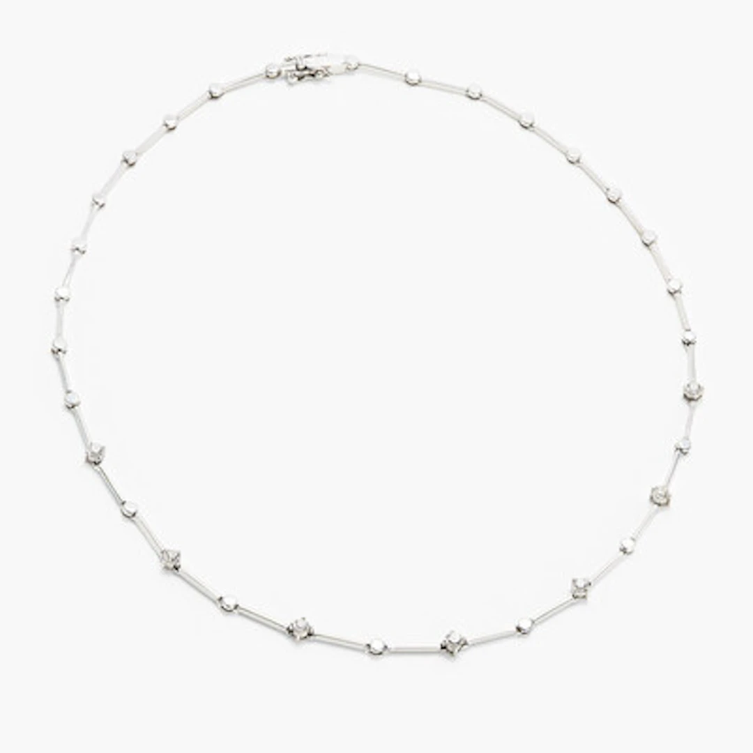 Stavkjede med diamanter