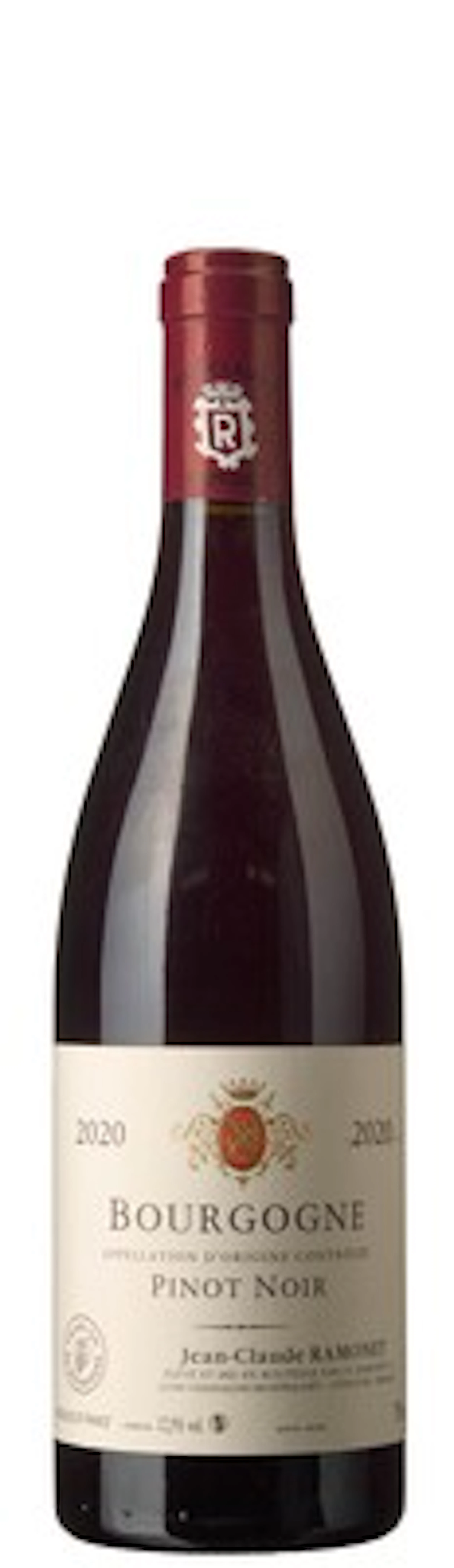 1 x Bourgogne Pinot Noir 2020, Jean-Claude Ramonet