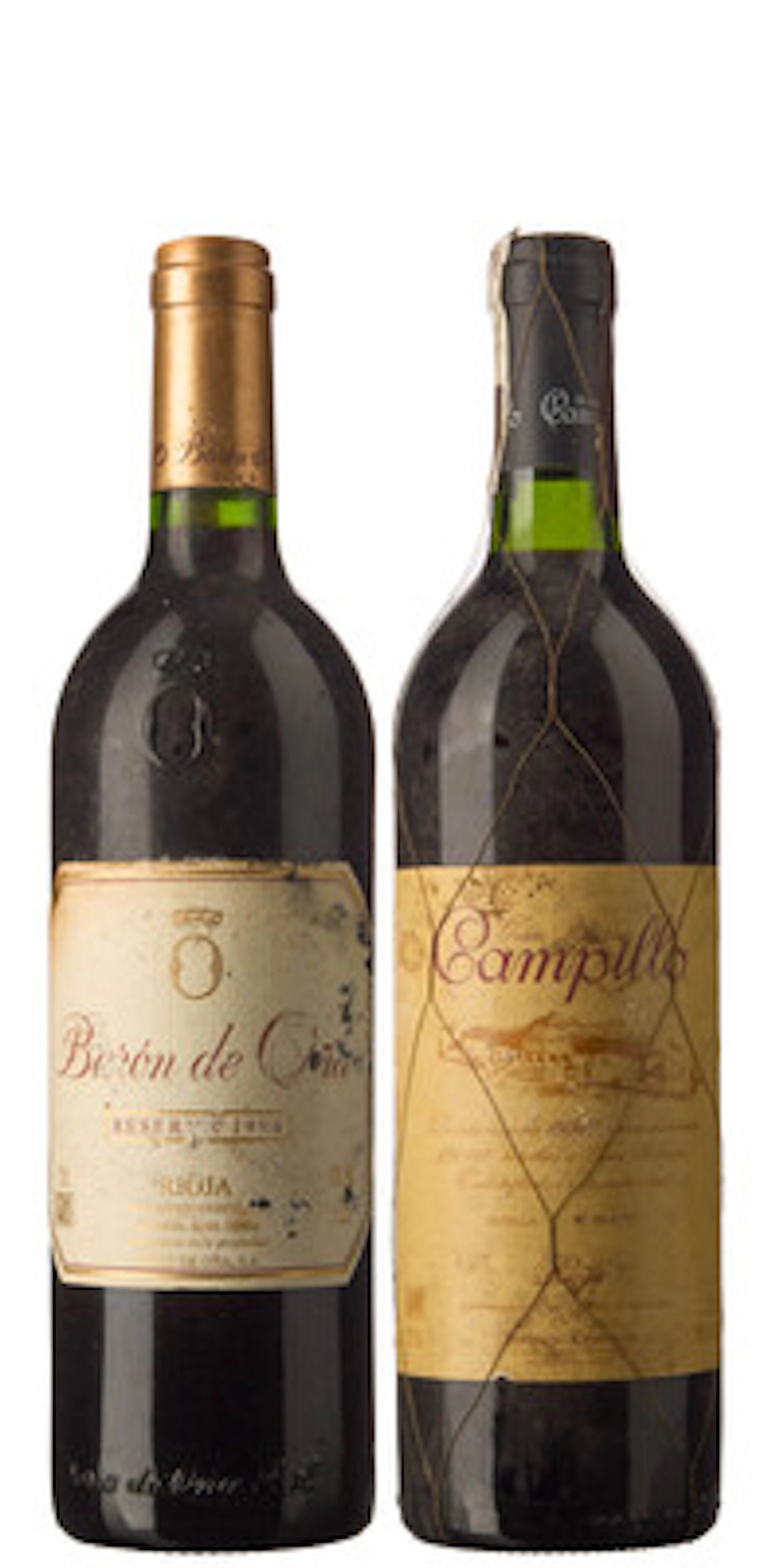 2 x Miks 90-talls Rioja (1 x Baron de Ona Reserva 1994, 1 x Campillo