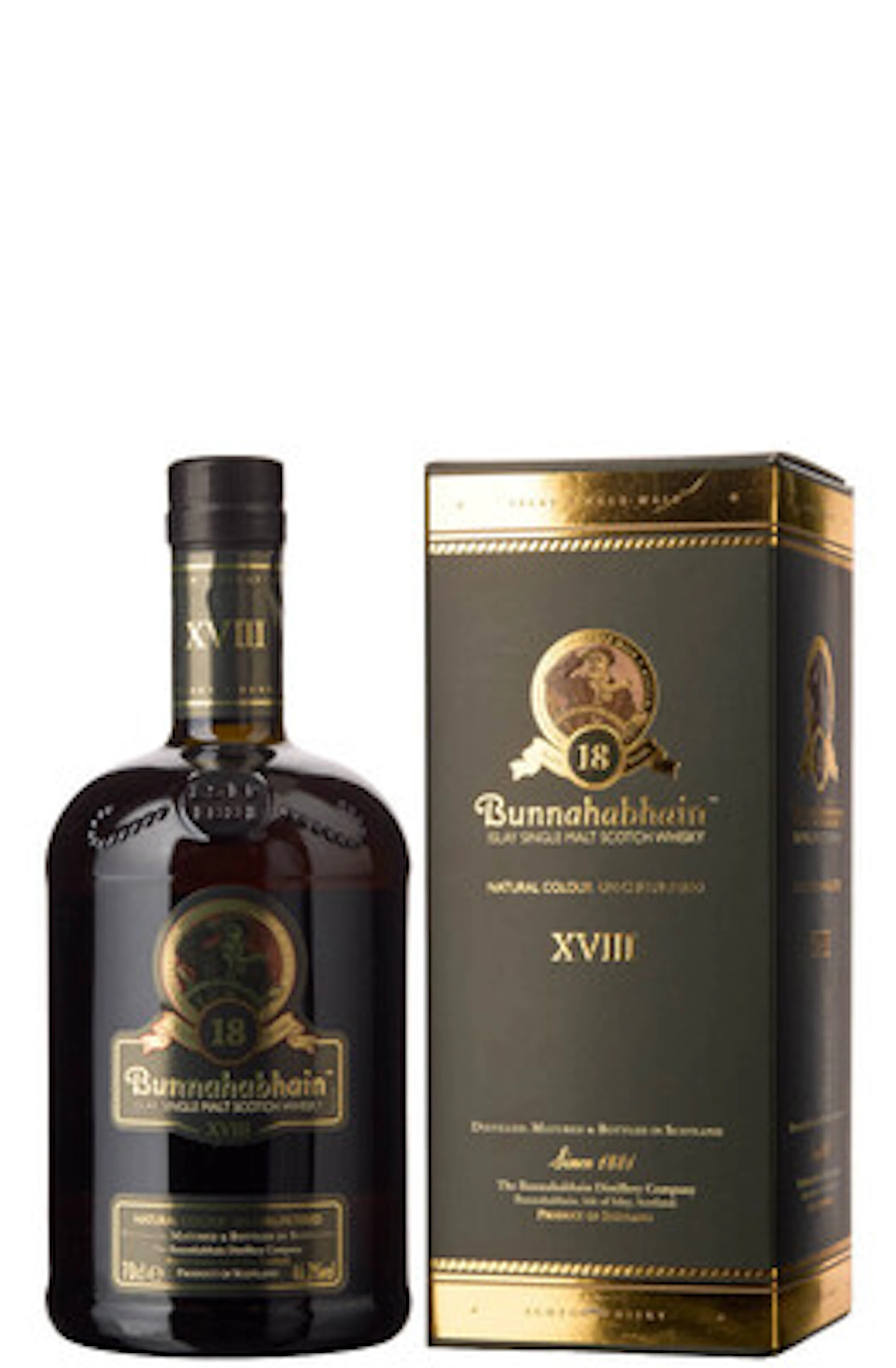 1 x Bunnahabhain Islay Single Malt Scotch Whisky XVIII Aged 18 Years (OCB)