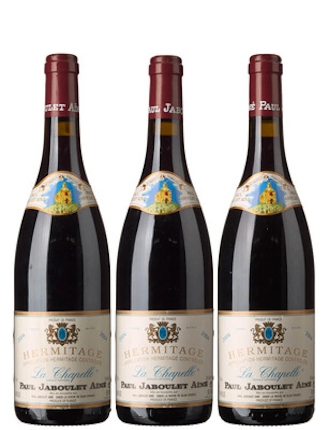 3 x Hermitage La Chapelle 2004, Paul Jaboulet Ainé