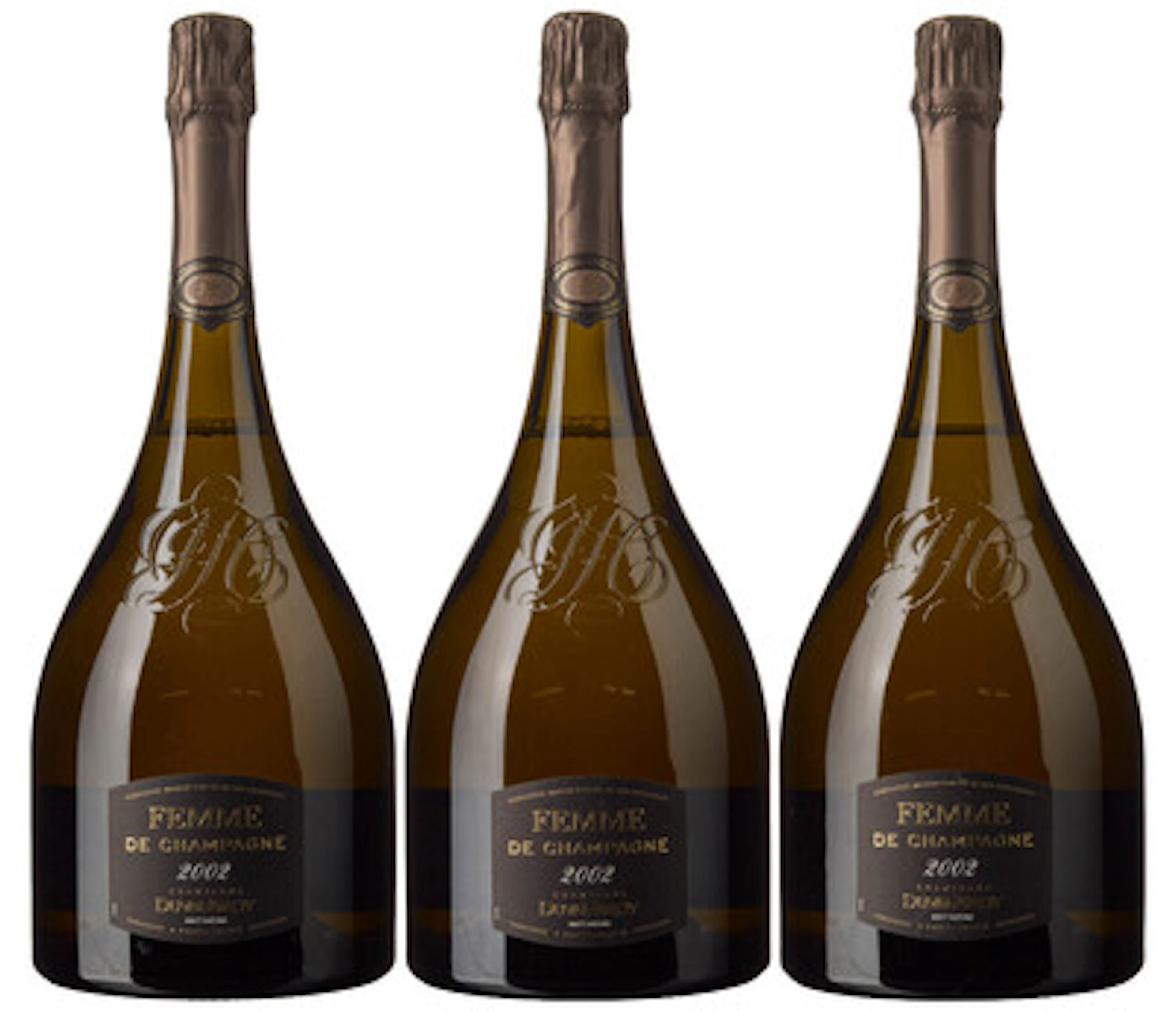 3 x MAG Champagne Femme de Champagne Brut Nature 2002, Duval-Leroy (OCB)