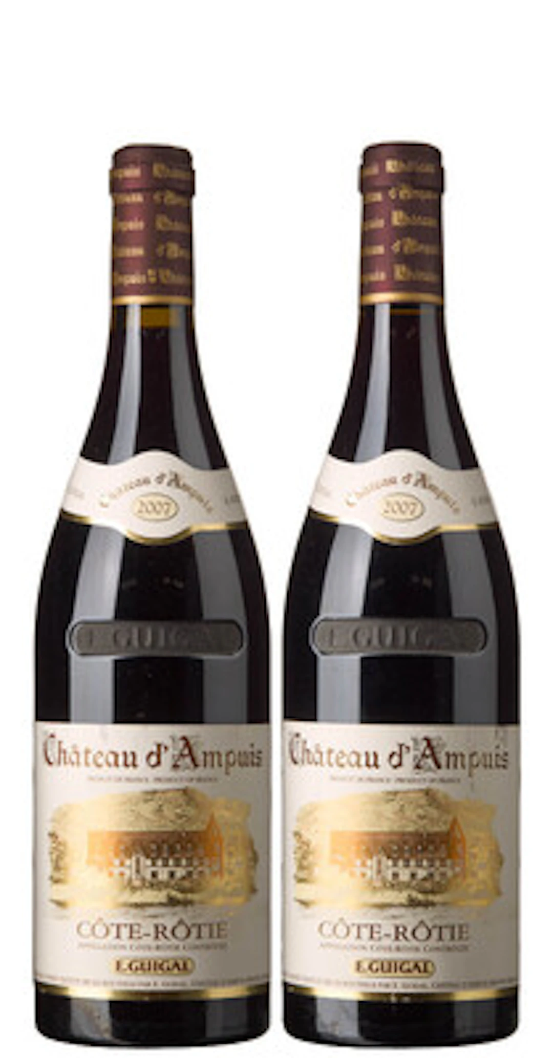 2 x Cote-Rotie Chateau d'Ampuis 2007, E. Guigal
