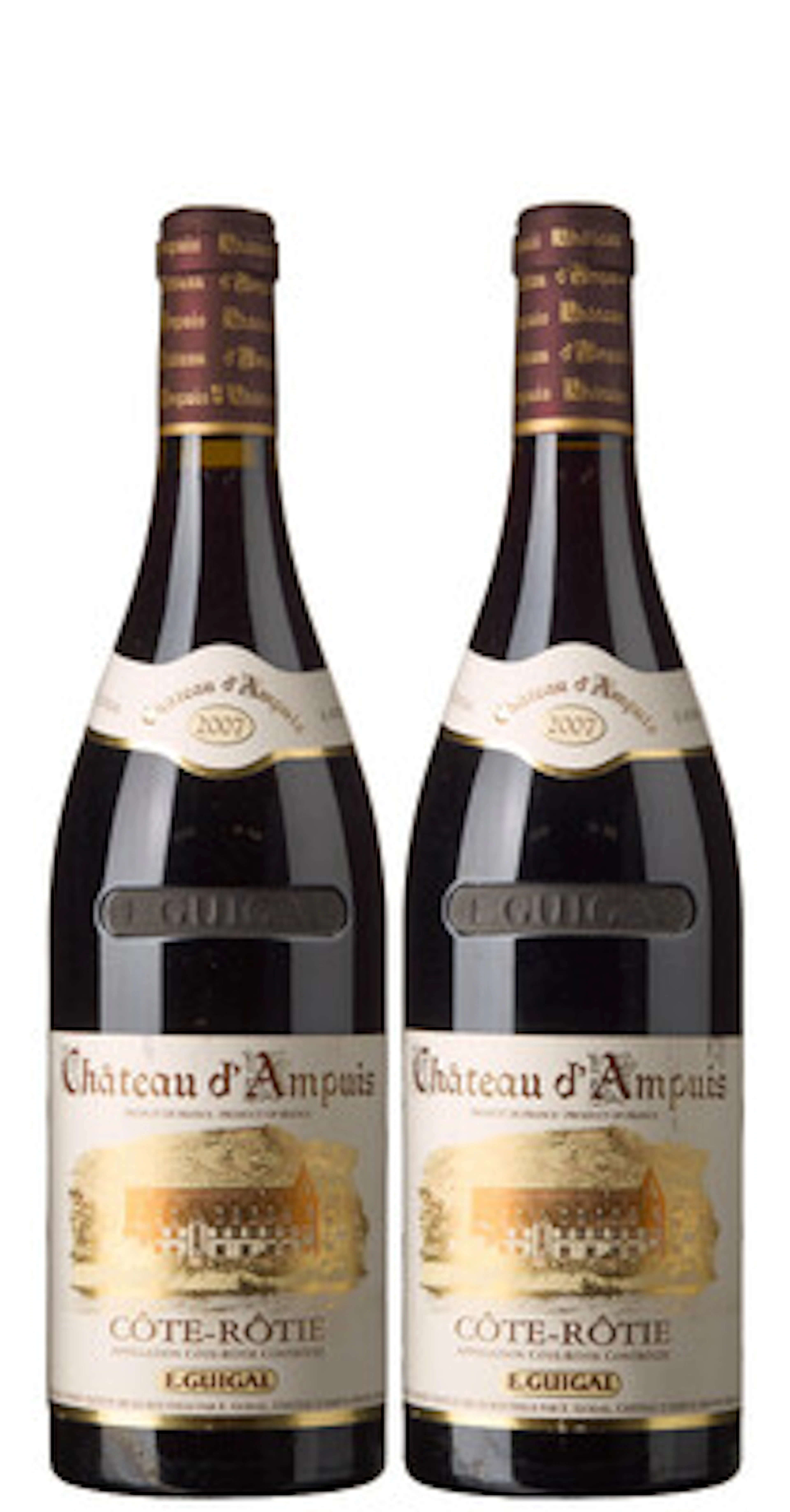 2 x Cote-Rotie Chateau d'Ampuis 2007, E. Guigal