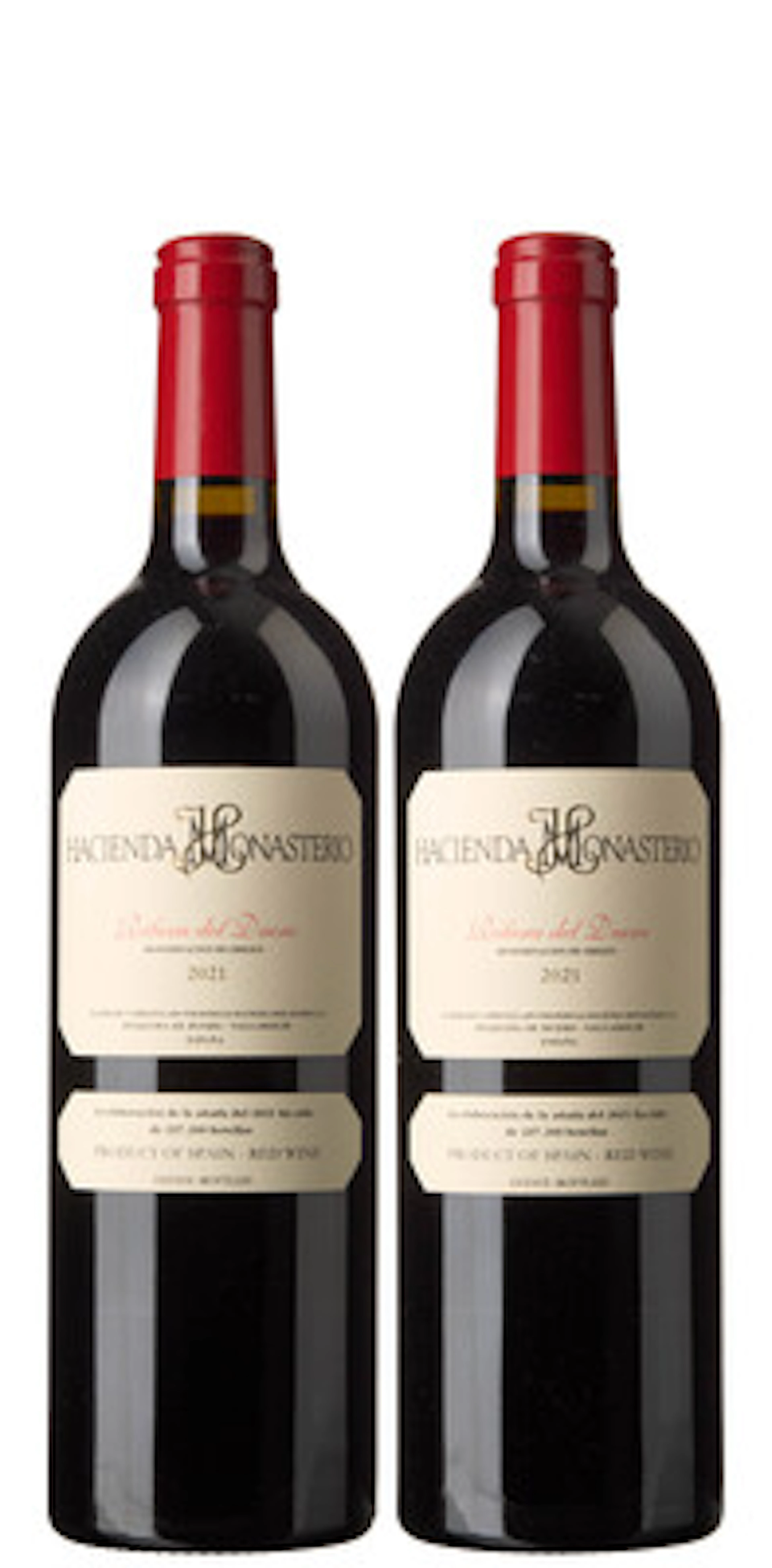 2 x Ribera del Duero 2021, Hacienda Monasterio