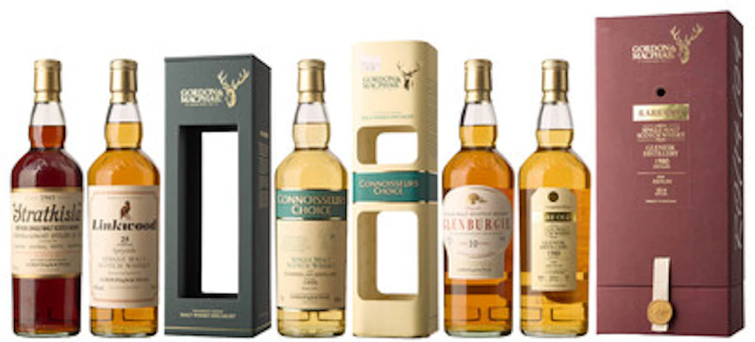 5 x Miks Gordon & MacPhail Skotsk Whisky (Strathisla, Glenesk, Linkwood