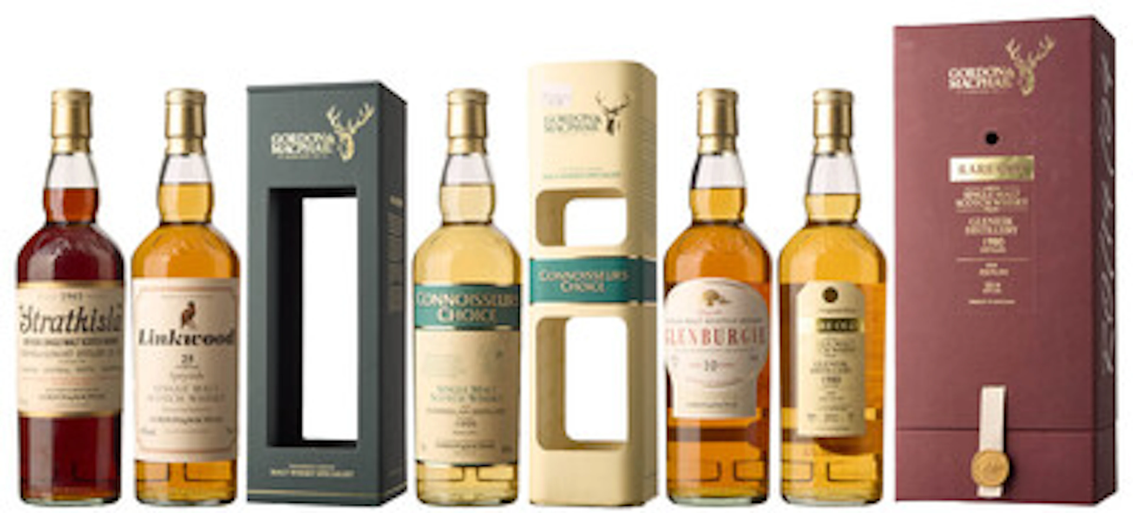 5 x Miks Gordon & MacPhail Skotsk Whisky (Strathisla, Glenesk, Linkwood