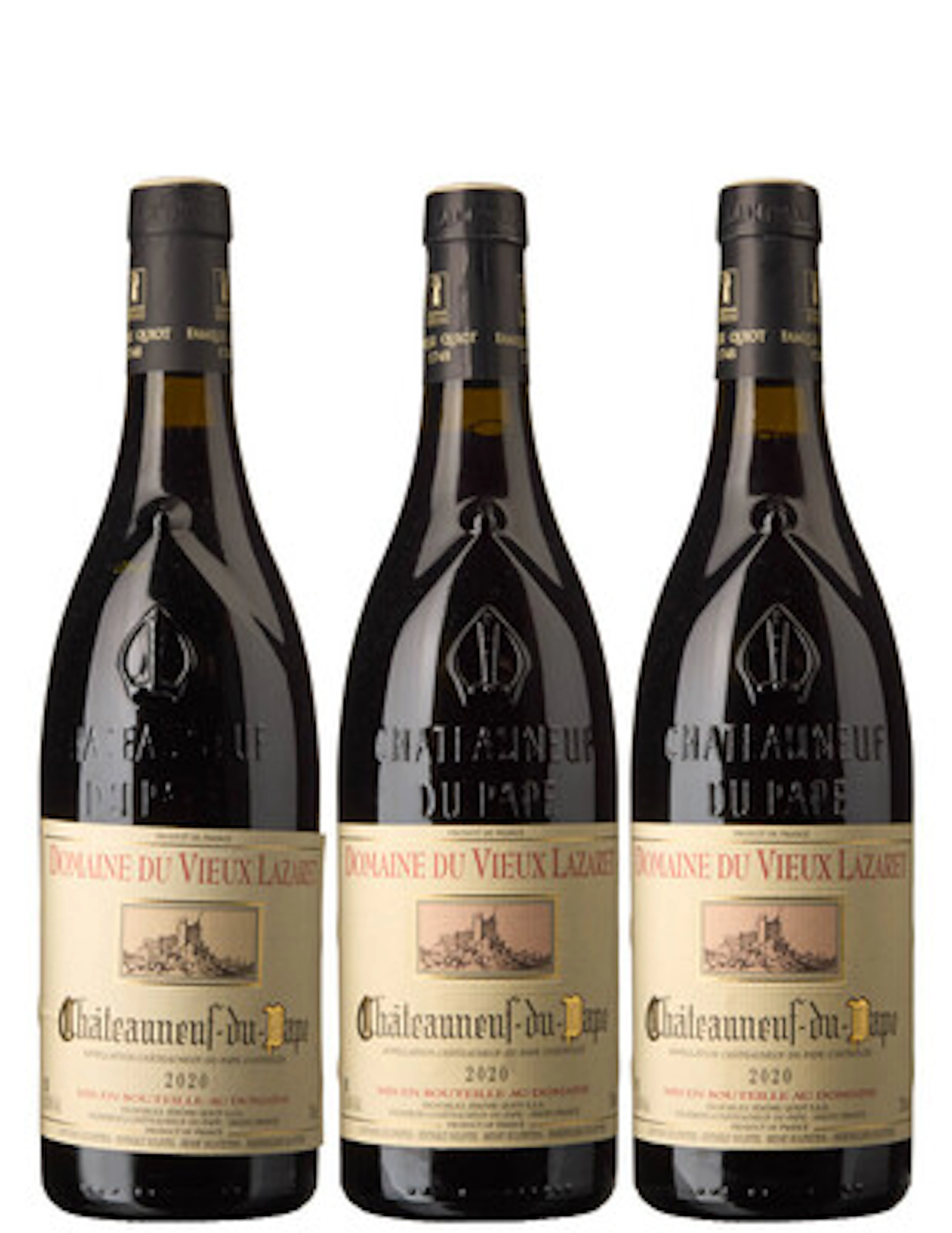 3 x Chateauneuf-du-Pape 2020, Domaine du Vieux Lazaret