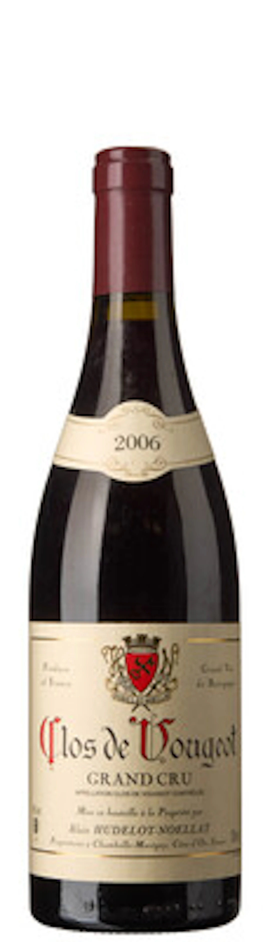 1 x Clos de Vougeot Grand Cru 2006, Alain Hudelot-Noëllat