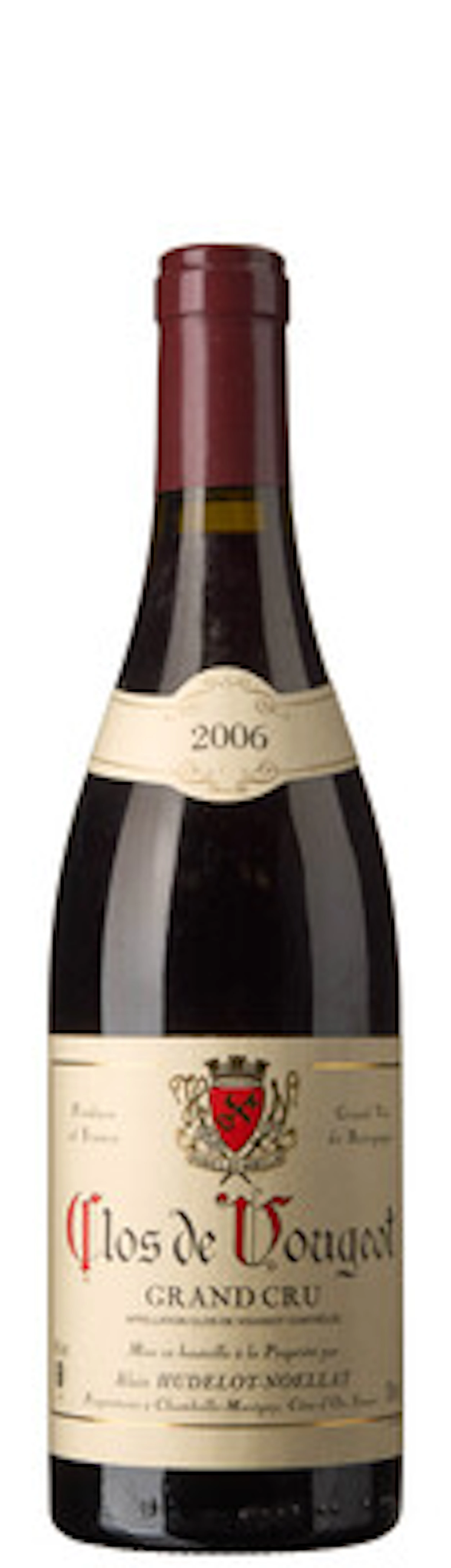 1 x Clos de Vougeot Grand Cru 2006, Alain Hudelot-Noëllat