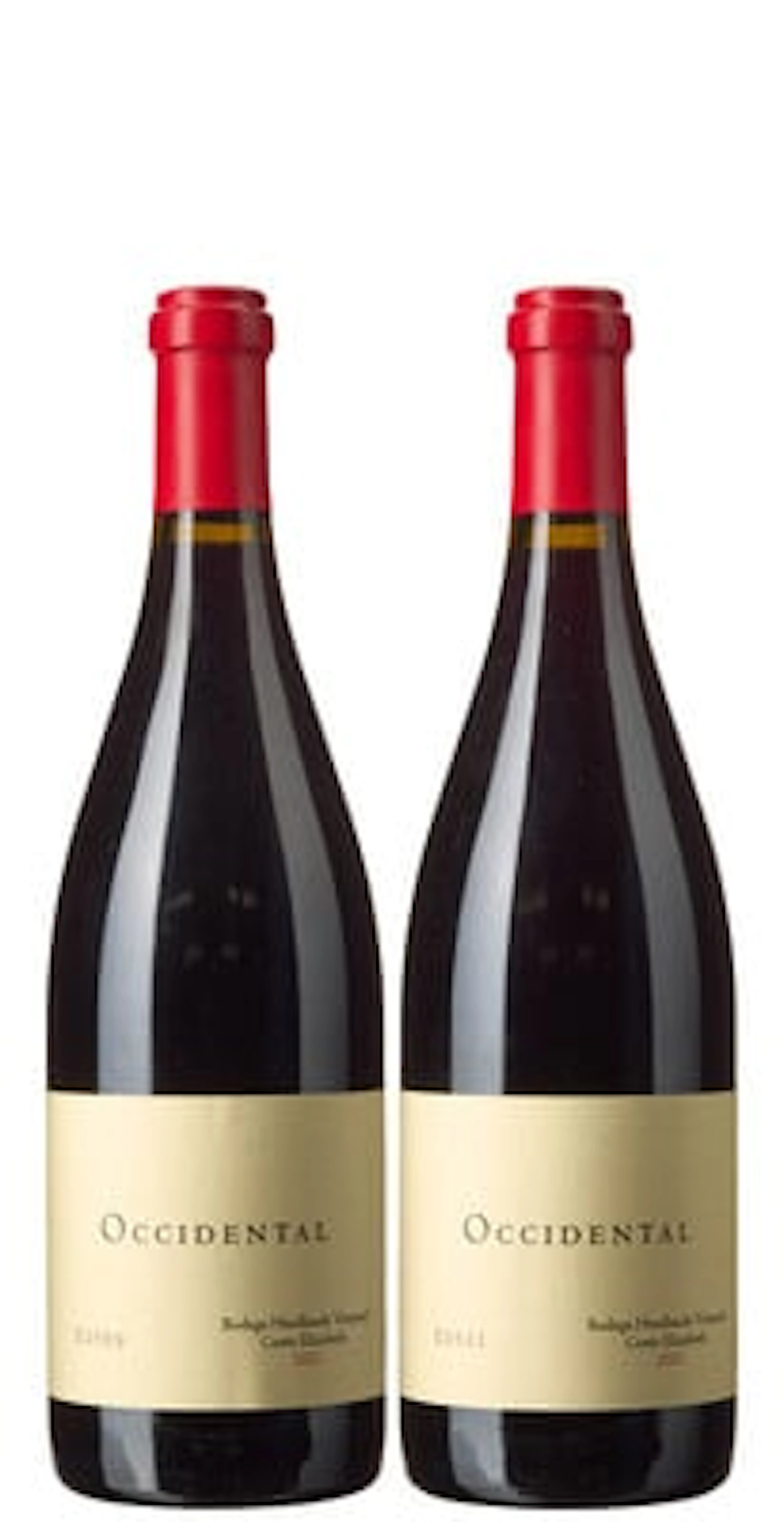 2 x Bodega Headlands Vineyard Cuvee Elizabeth Pinot Noir 2021, Occidental