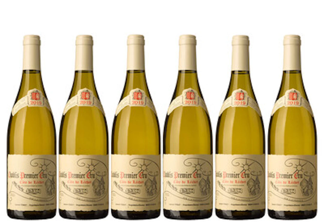 6 x Chablis 1er Cru Cote de Lechet 2019, Laurent Tribut